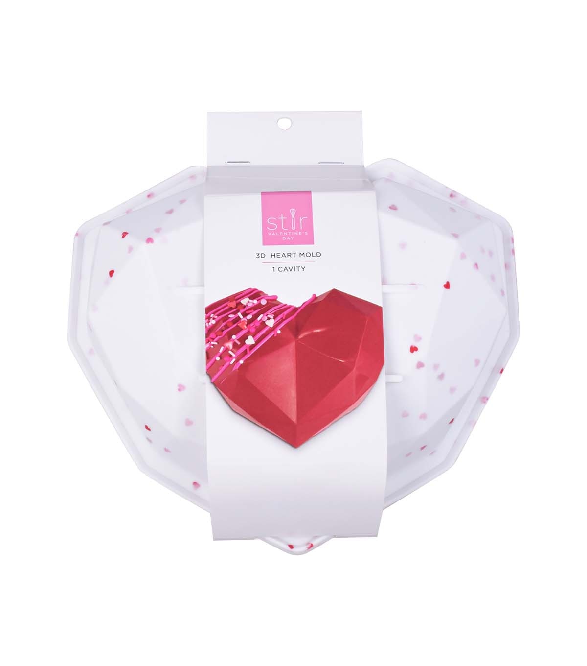 Stampo 3 cuori in silicone per resina Mold stampi cuore amore San Valentino  - RomaLab