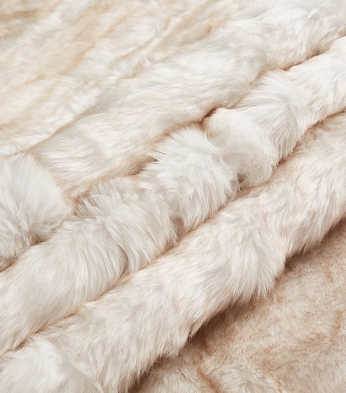 Fashion Faux Fur Fabric -Eskimo Cream Brown | JOANN