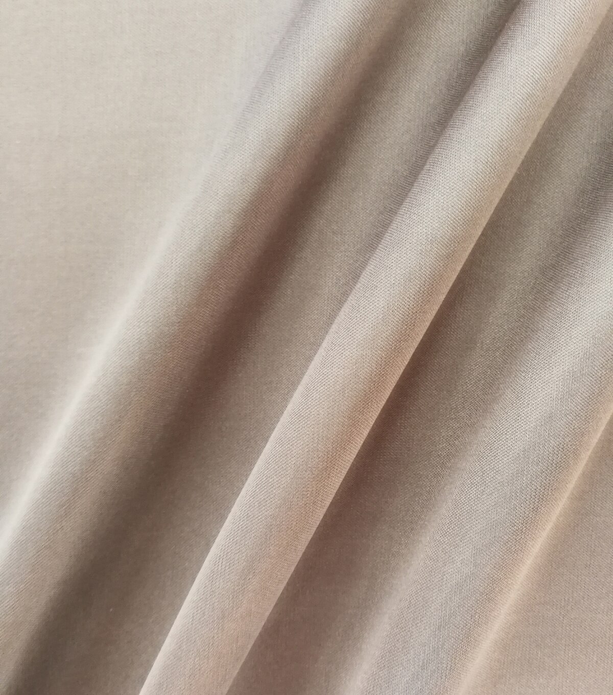 Scuba Solid Knit Fabric -Metallic Bronze | JOANN
