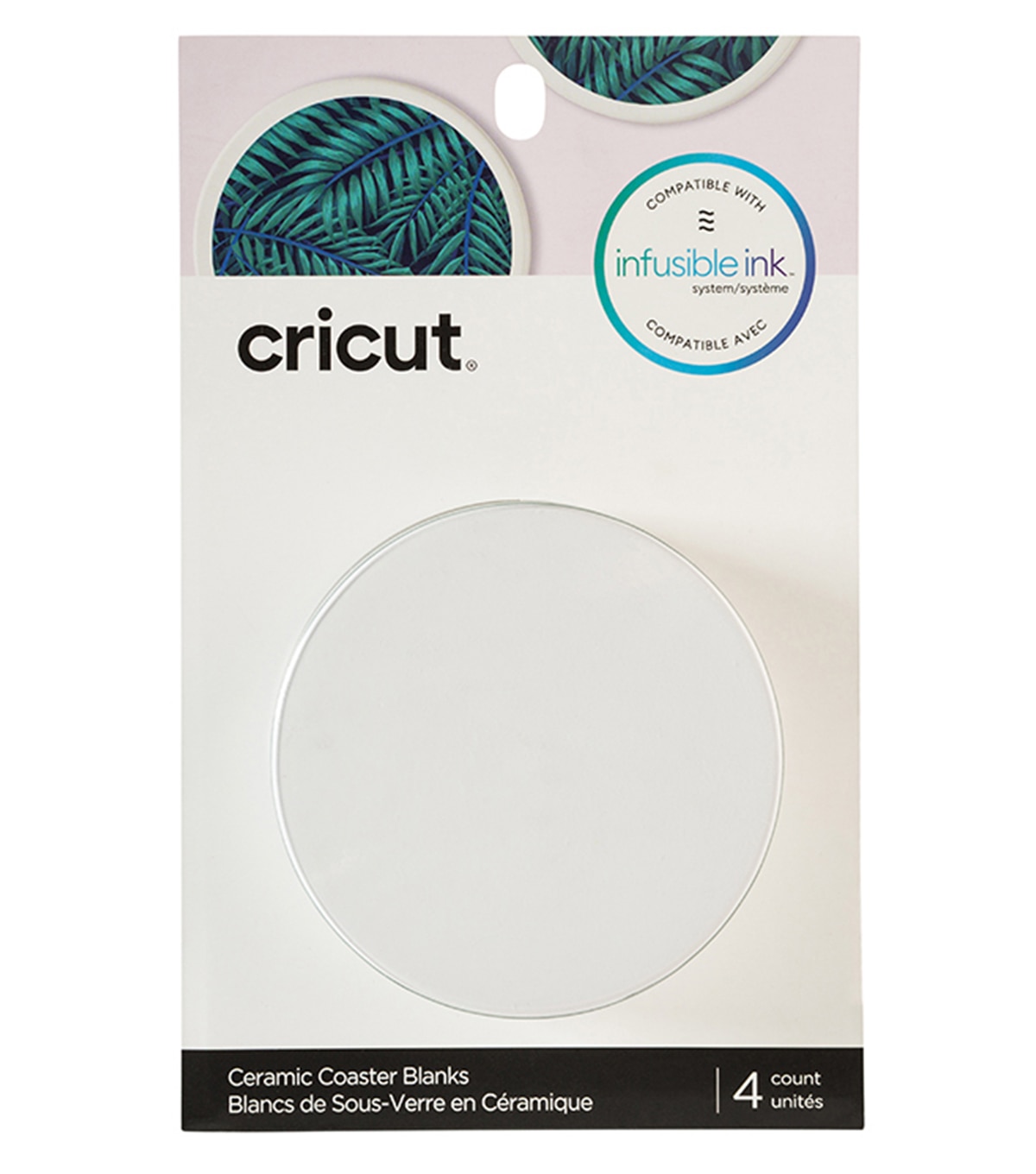Cricut Infusible Ink Coaster Blank-Ceramic