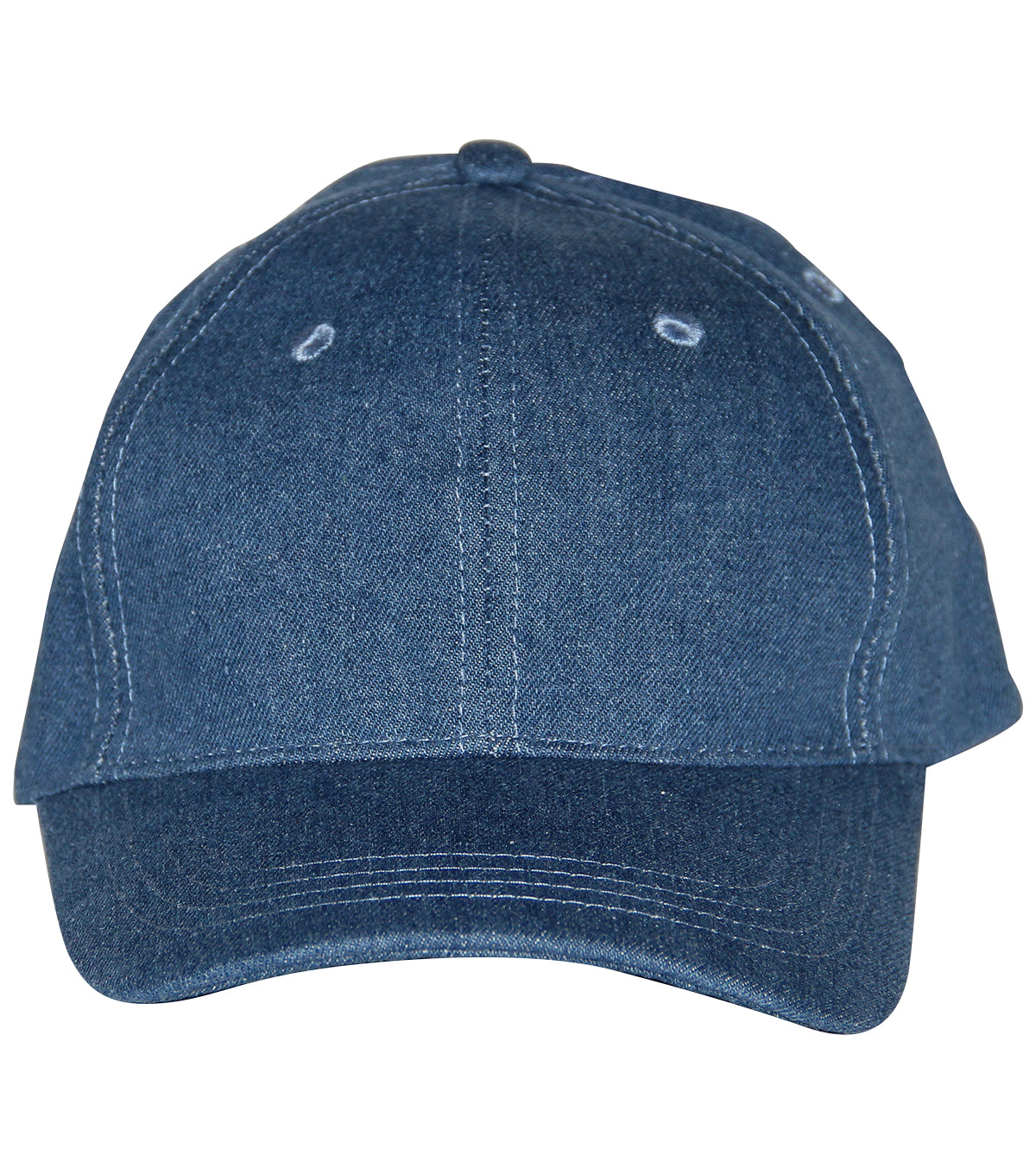 denim baseball cap