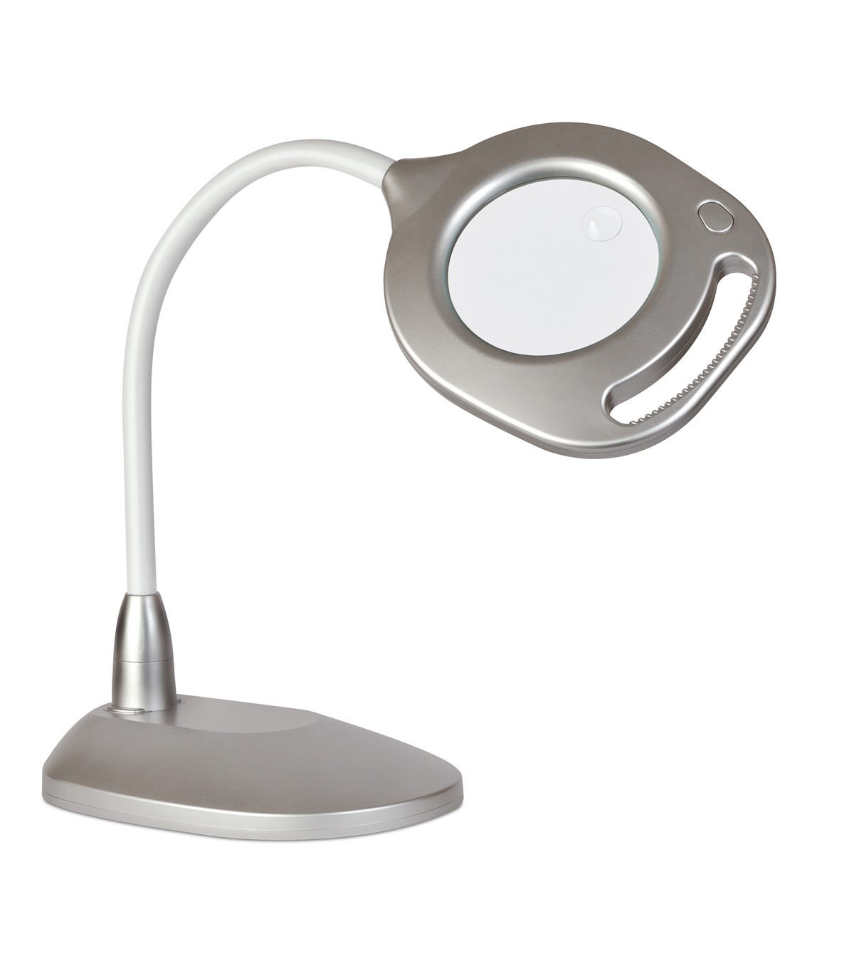 Ottlite 2 In 1 Led Magnifier Floor Table Lamp Silver