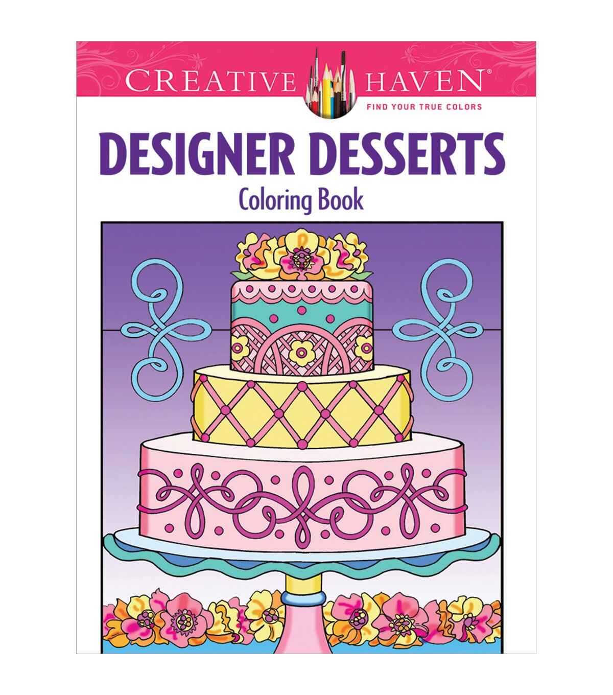 Download Dover Creative Haven Designer Desserts Coloring Book | JOANN
