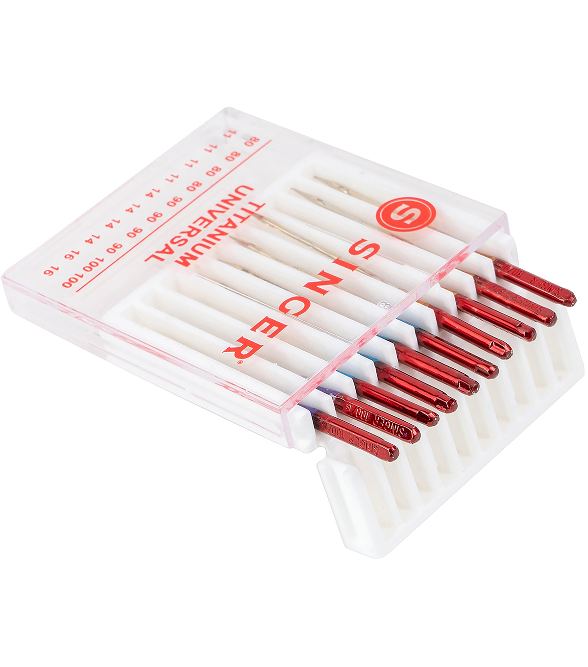 Singer Titanium Universal Regular Point Machine Needles 10ct | JOANN