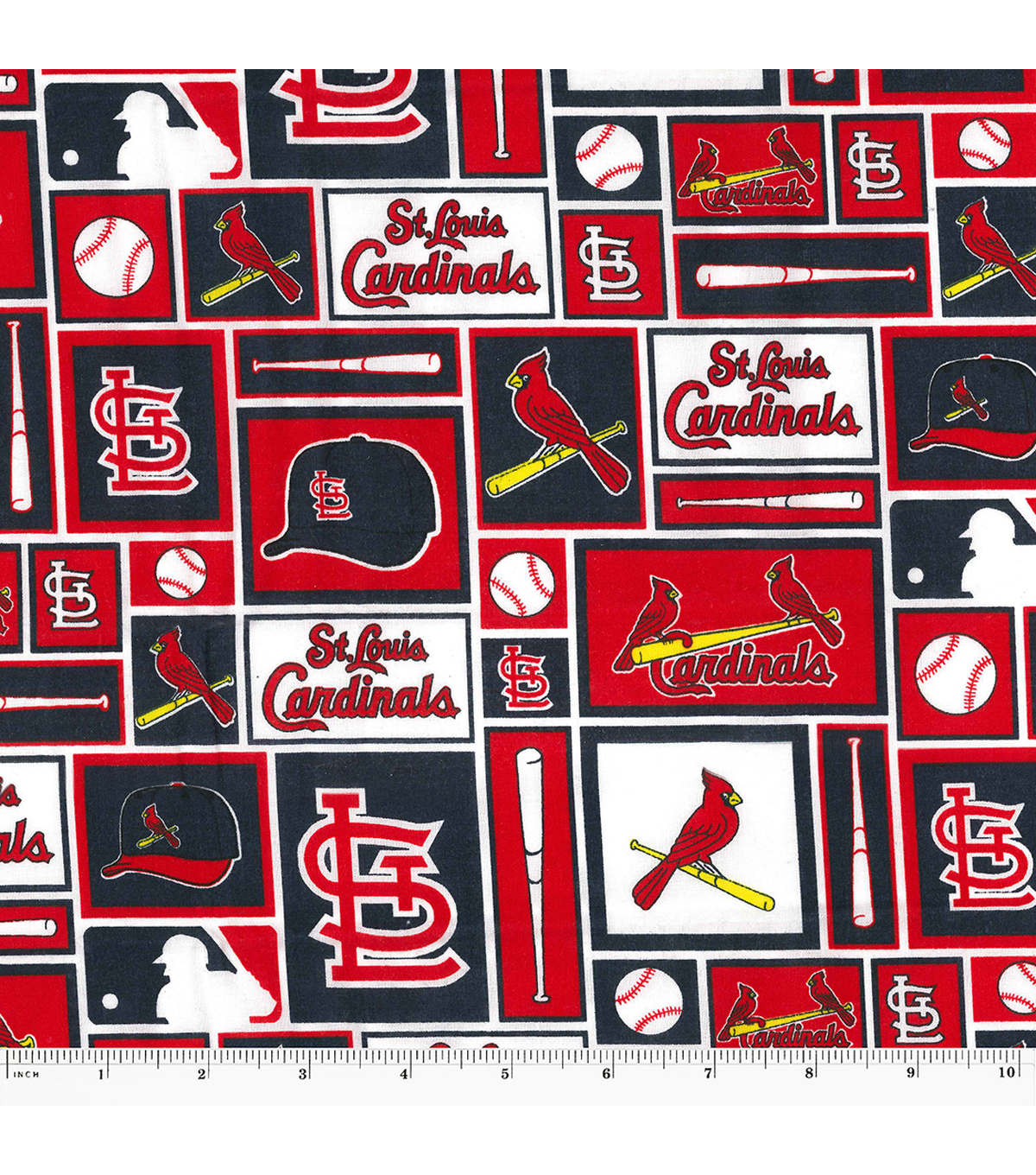 St Louis Cardinals Patch Cotton Fabric 58 Joann St Louis Cardinals Cotton Fabric Patch