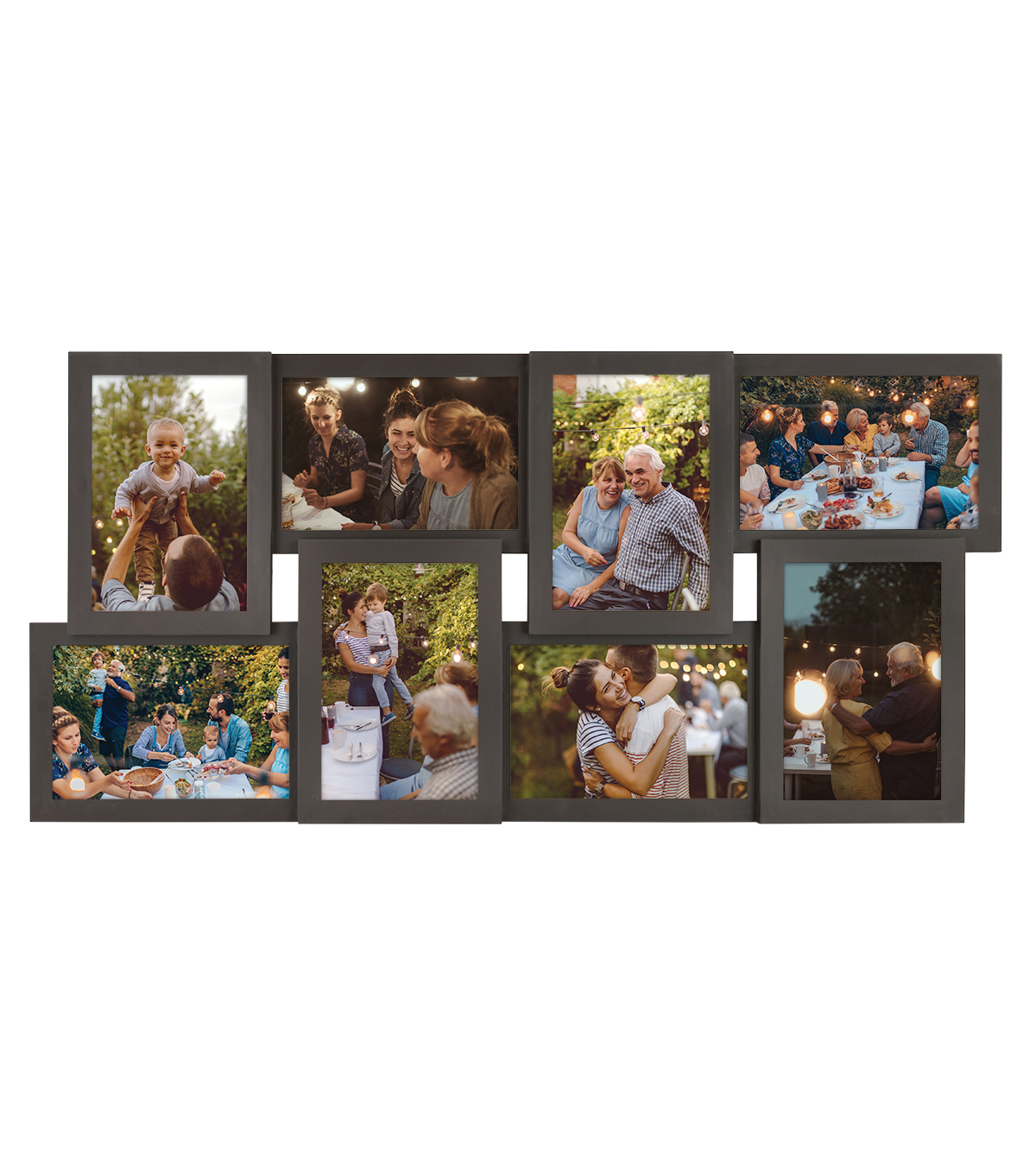 8 Op 4x6 Dimensional Collage Walnut Joann Collage Wall Frame 8 4x6 Openings Dimensional Walnut