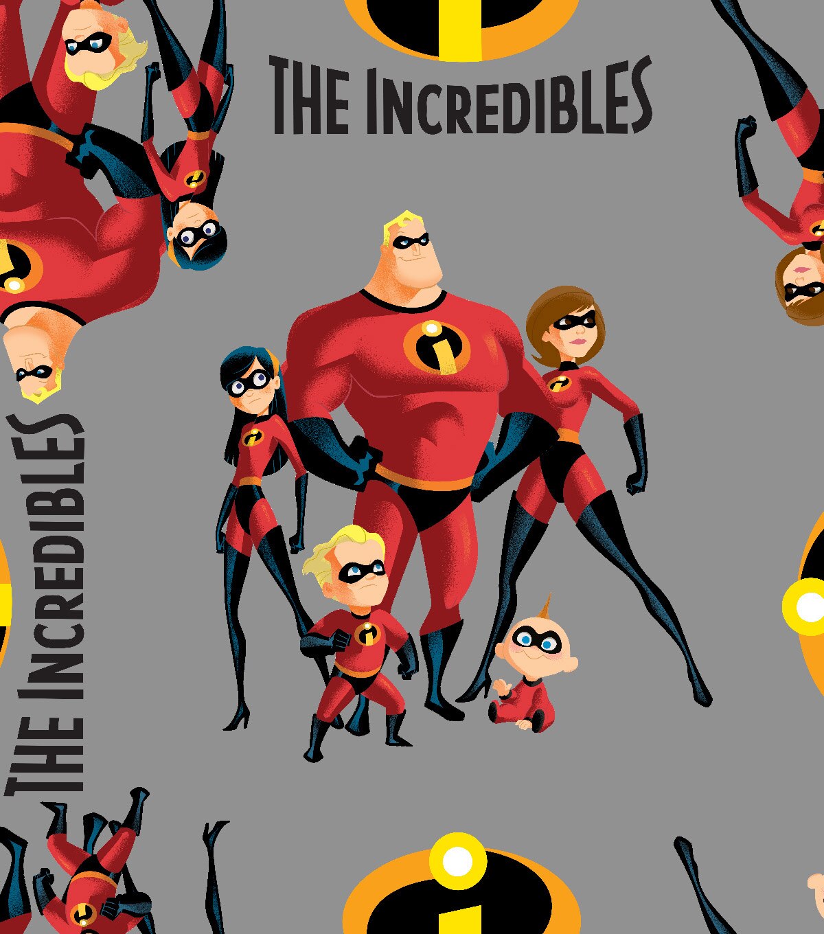 Disney Incredibles 2 Patch 59-inch Fleece Fabric by the yard