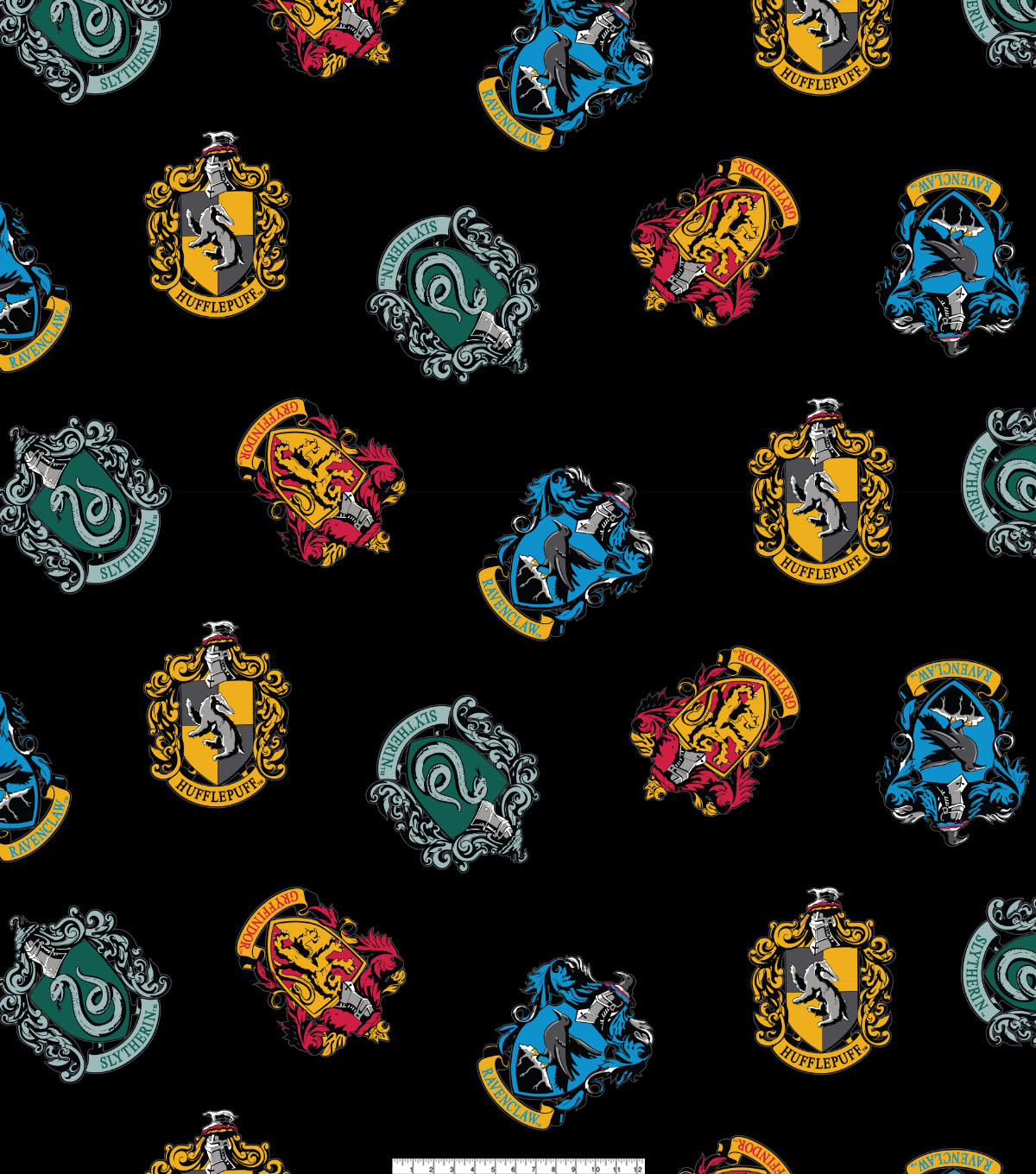 harry potter fleece fabric 58u0022 houses
