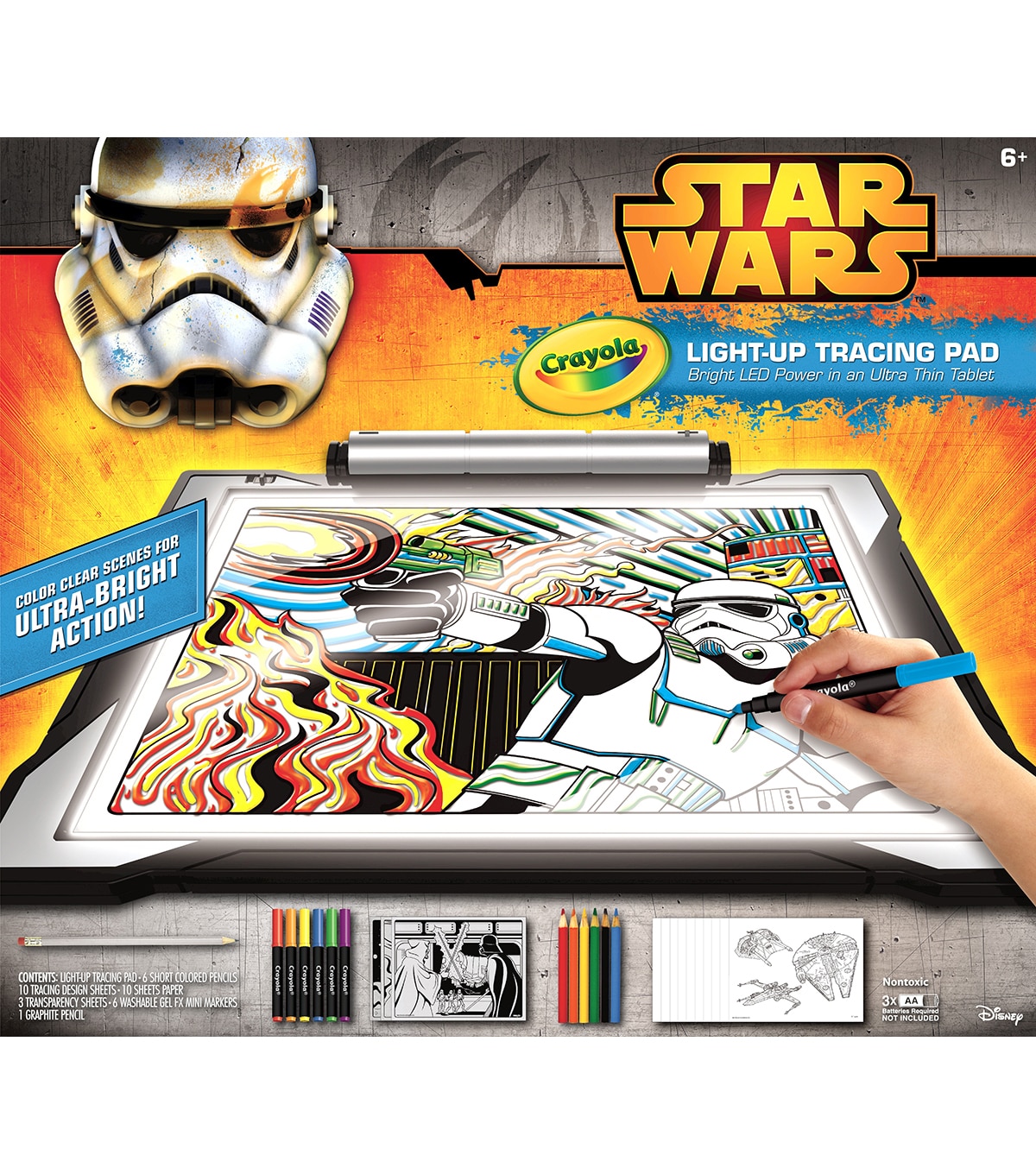 Crayola Light Up Tracing Pad Star Wars Joann