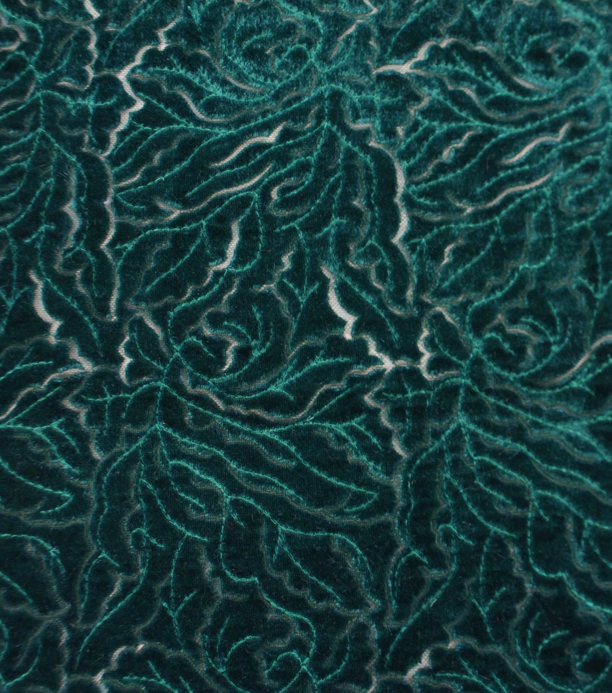 Casa Embellish Ember Cracked Velvet Fabric June Bug | JOANN