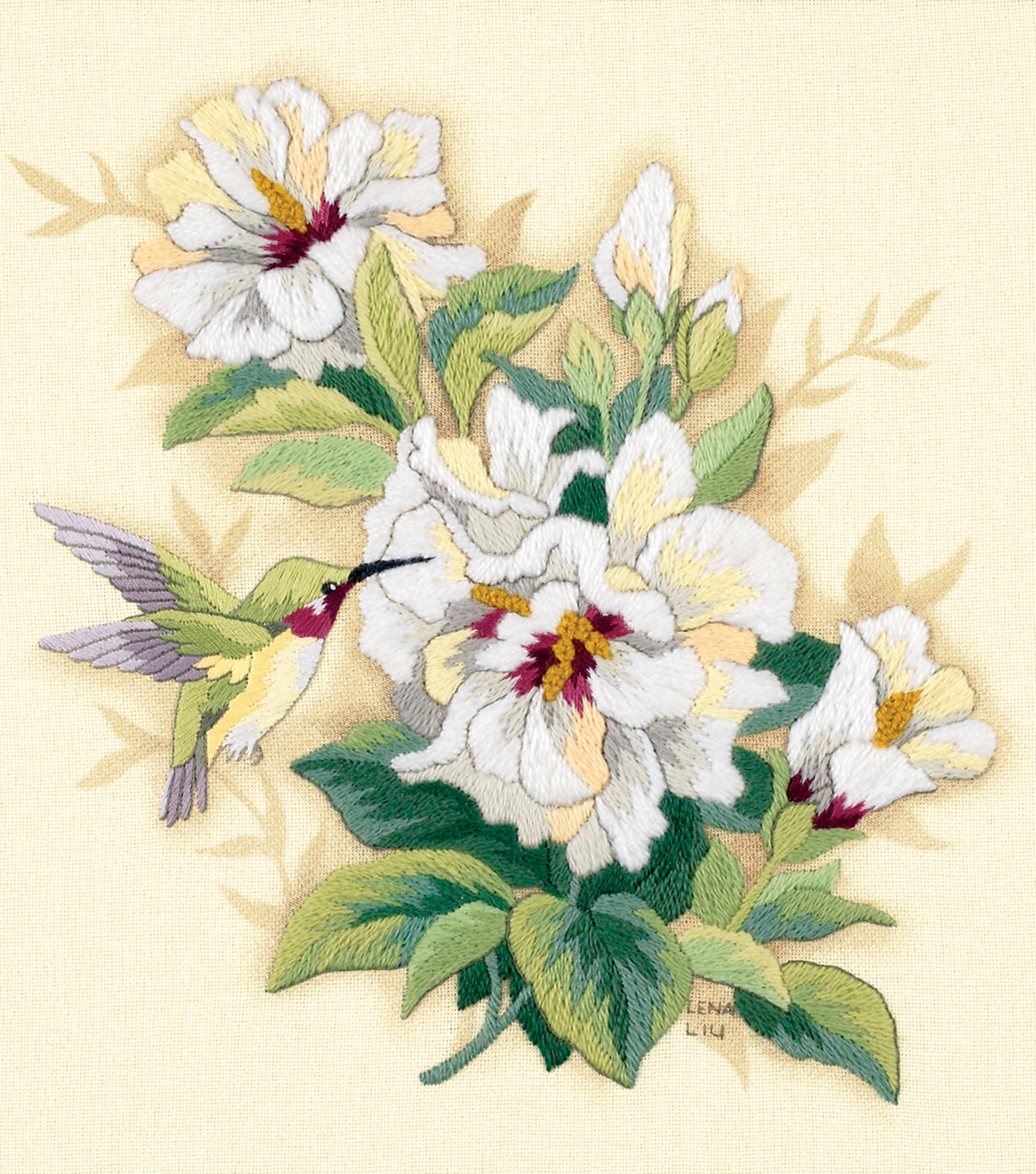 dimensions hibiscus floral crewel kit joann hibiscus flower paper punch