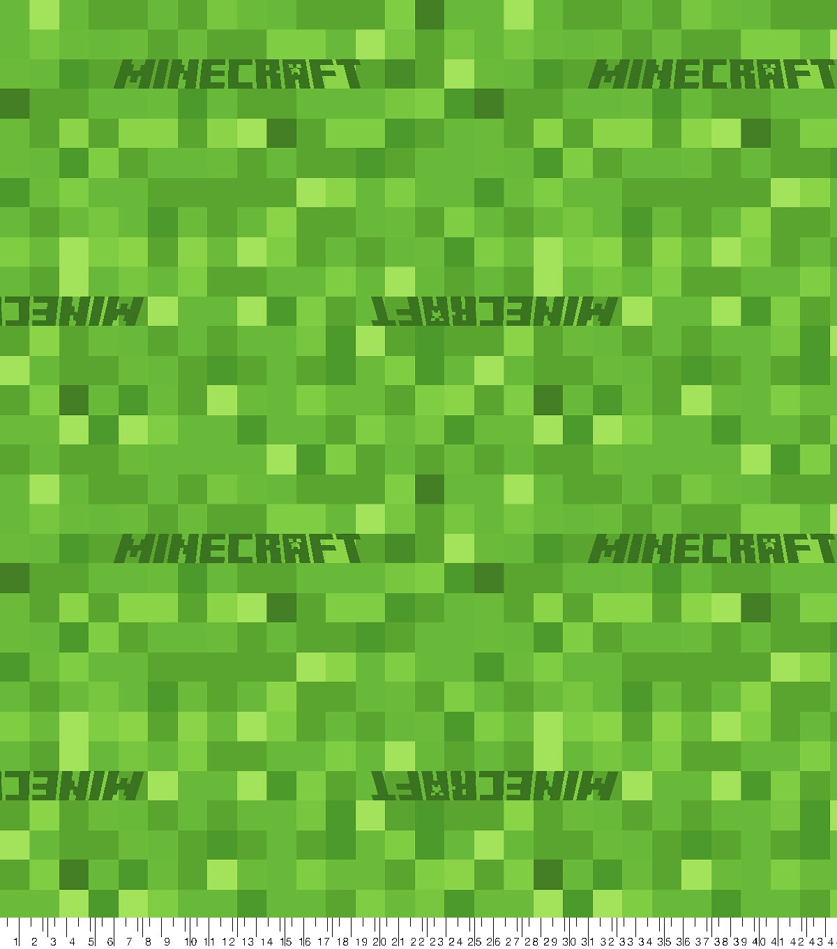 Minecraft Fleece Fabric Pixel | JOANN