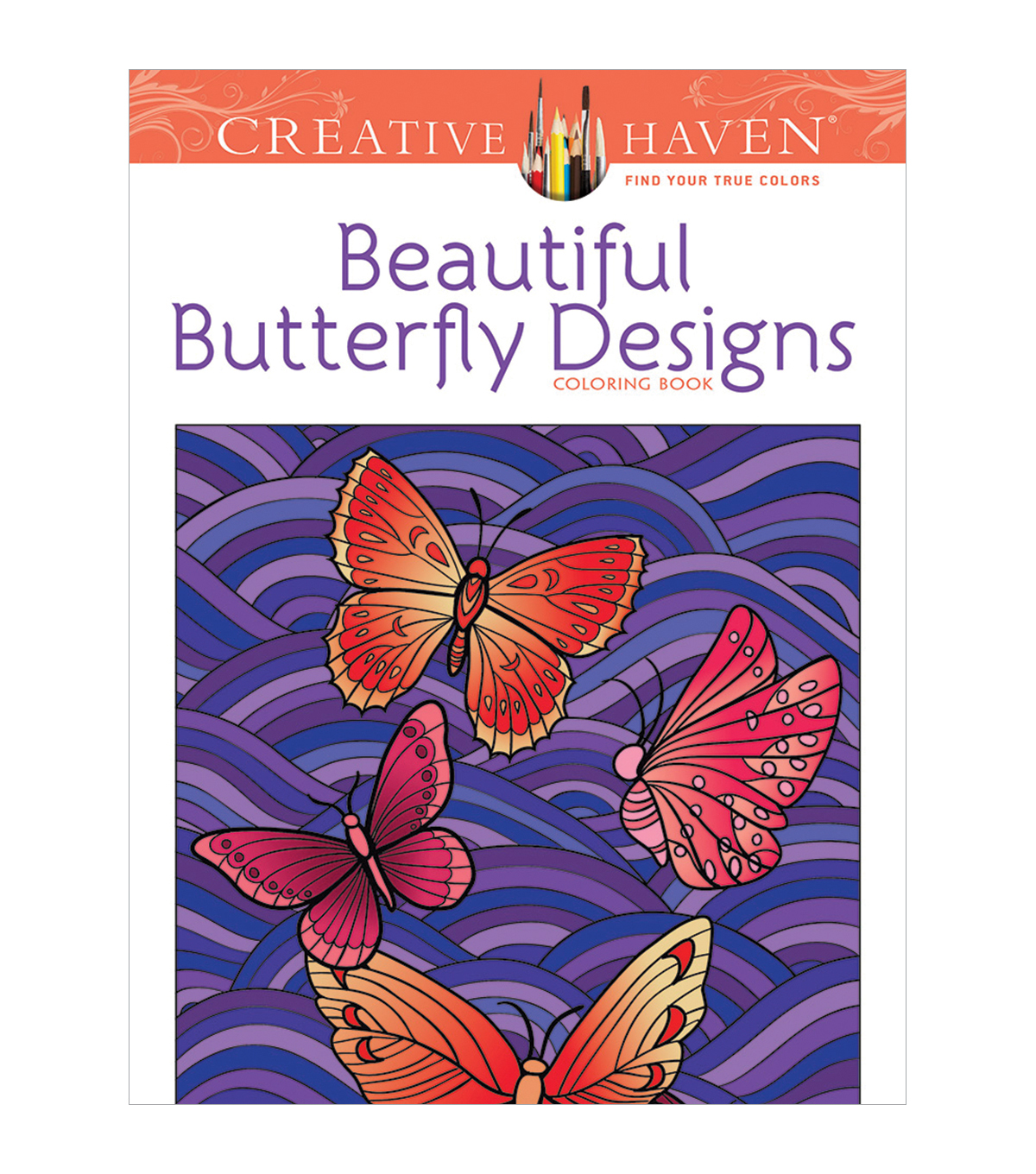 Dover Creative Haven Beautiful Butterfly Coloring Book