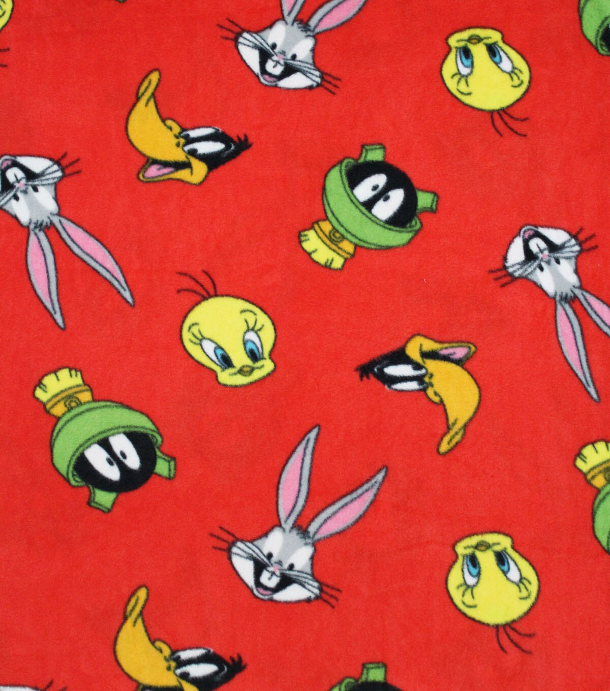 Looney Tunes Fleece Fabric Tosses Faces | JOANN - A Day At The Links Looney Tunes Value