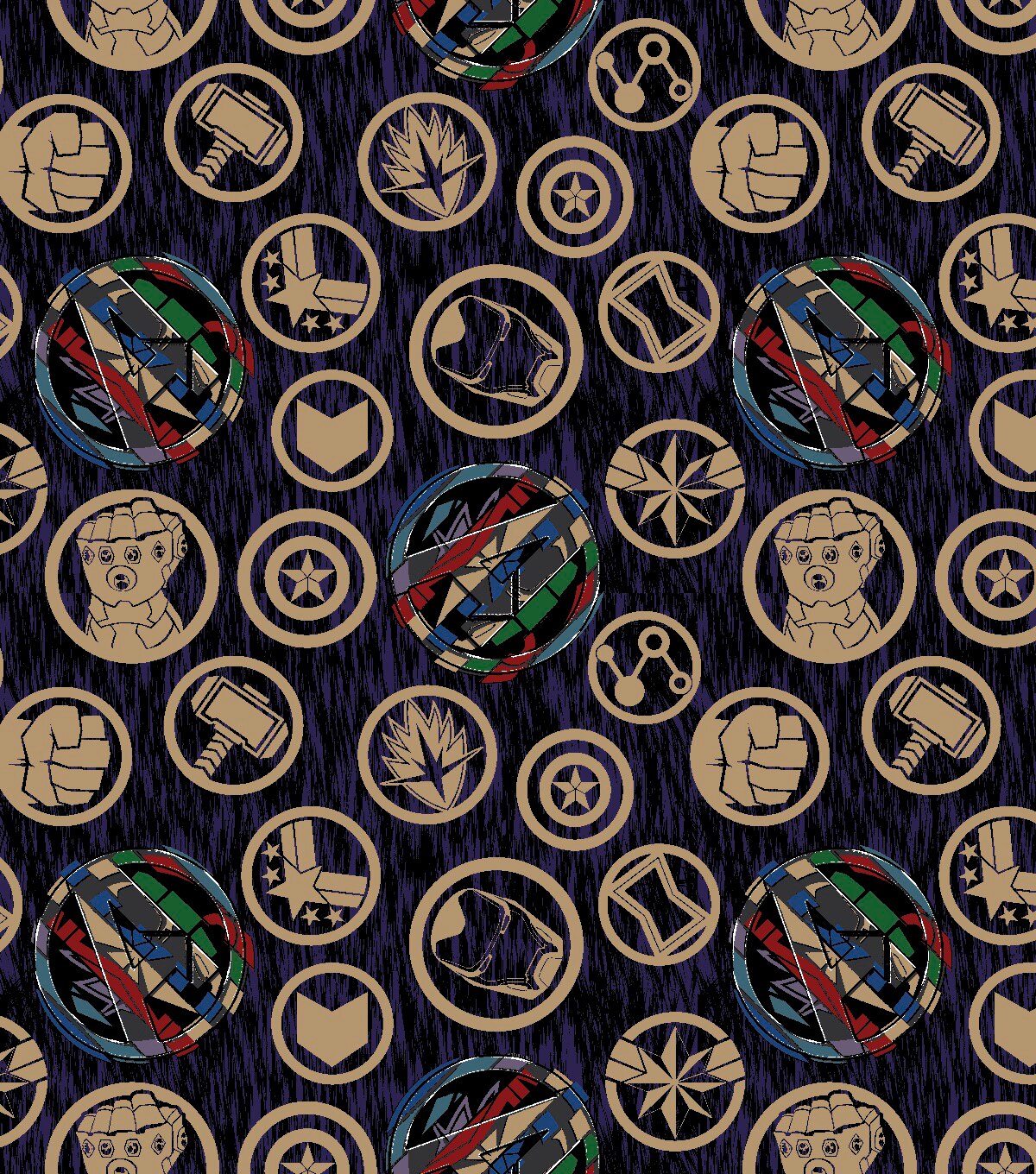 Marvel Fleece FabricAvengers Icons JOANN