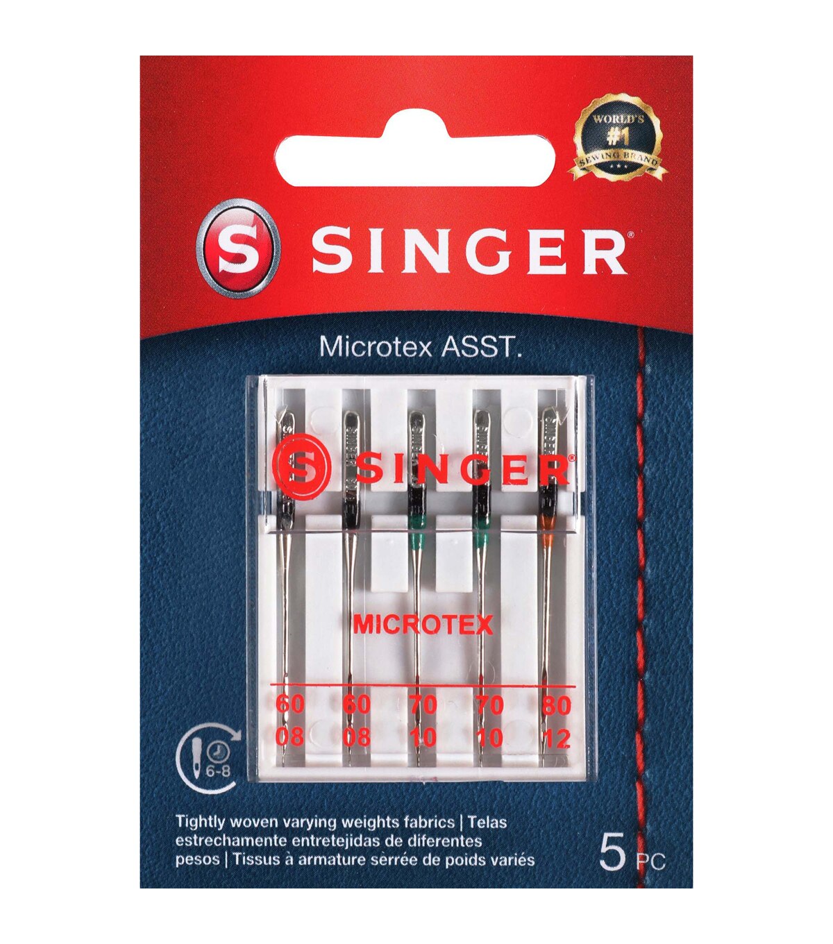 Singer Sewing Machine Needle Size Chart