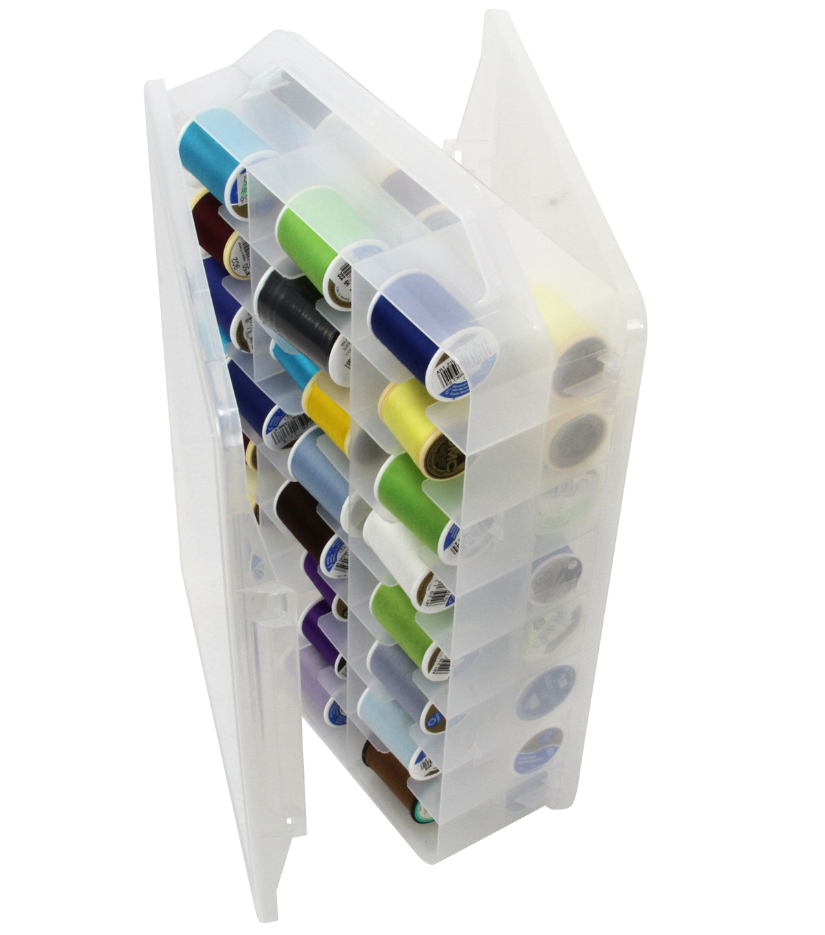 Creative Options Plastic Thread Organizer Clear