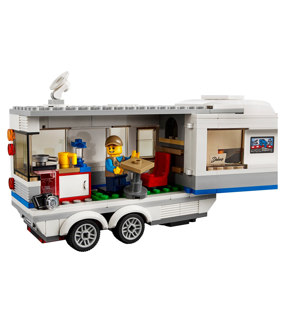 lego truck with camper