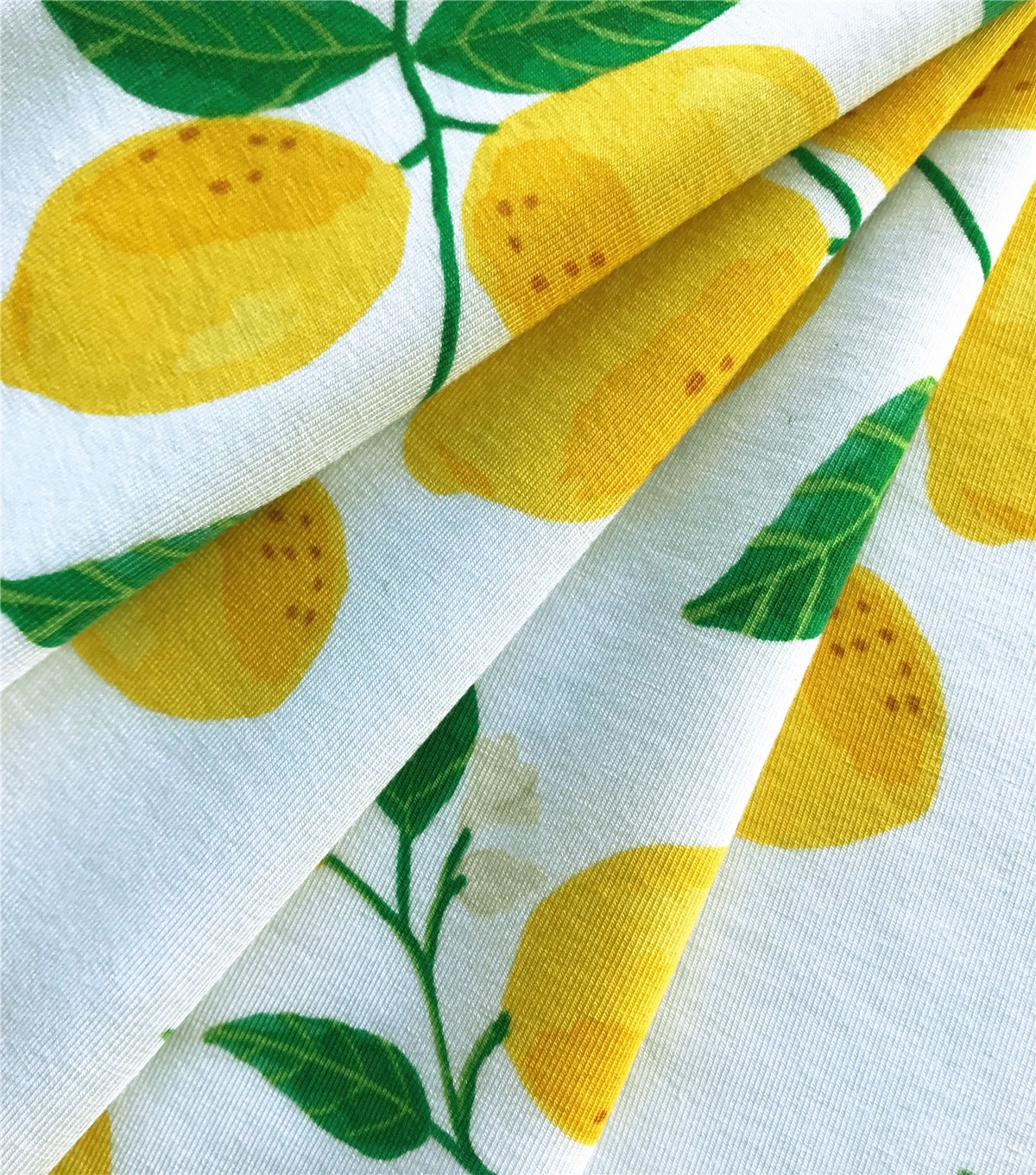 Lyocell Spandex Fabric Growing Lemons | JOANN