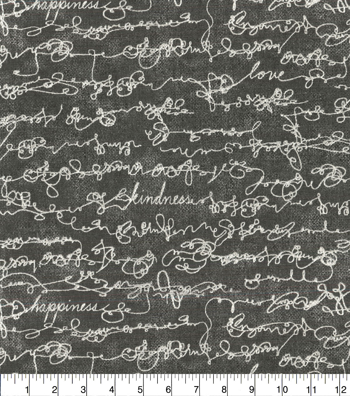 Ellen Degeneres Upholstery Fabric Charcoal Love Script Joann Ellen Degeneres Upholstery Fabric 54 U0027 Charcoal Love Script