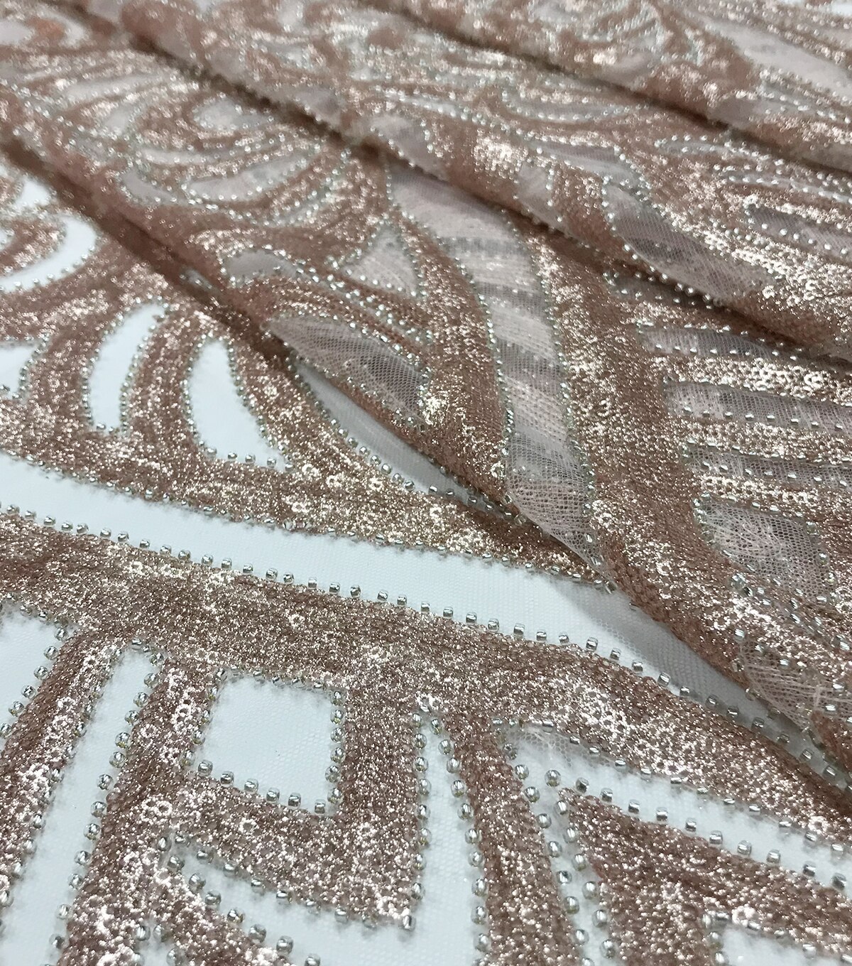Gianna Abstract Glitter Sequins Fabric 56'' | JOANN