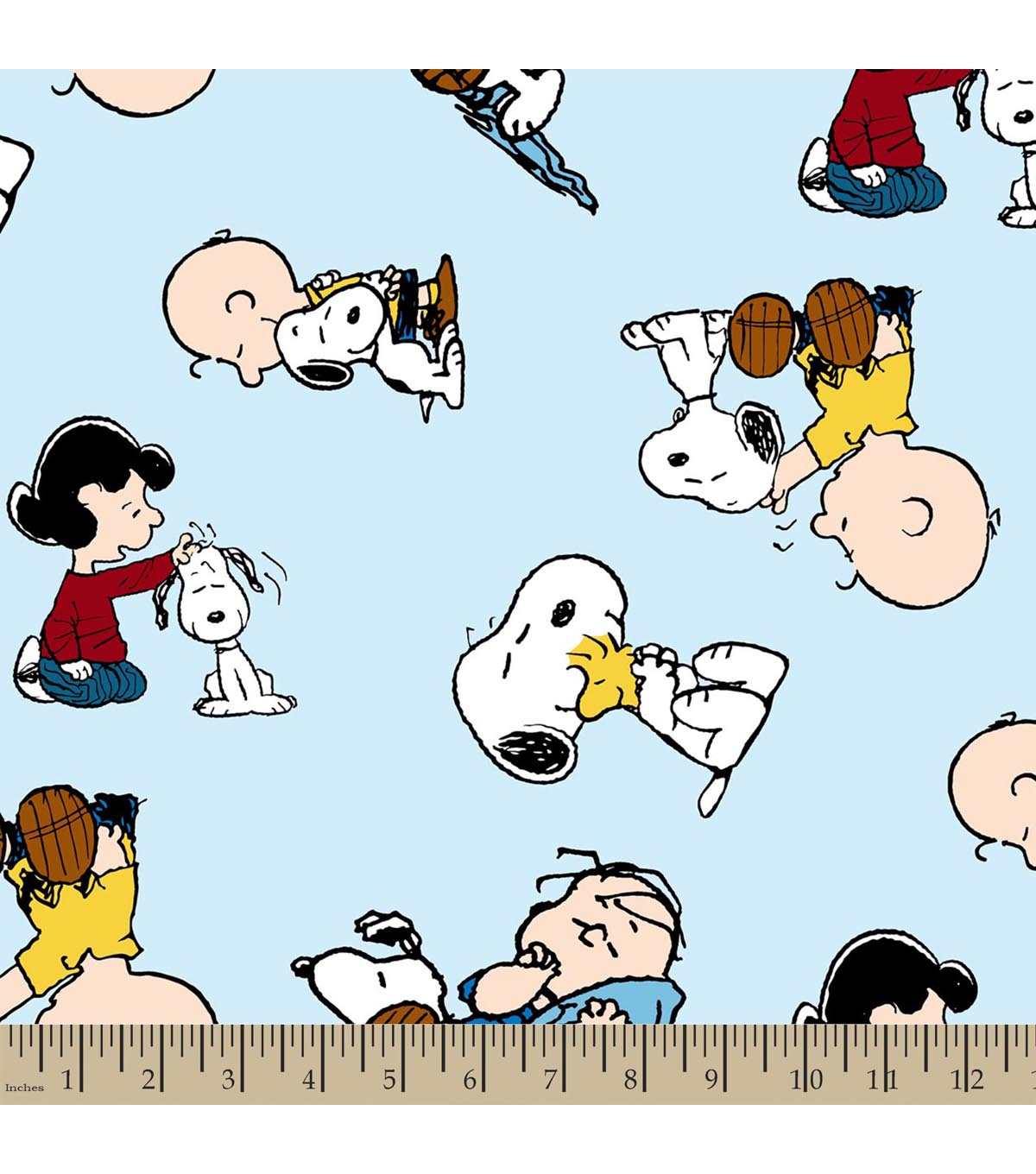 Peanuts Print Fabric-Snoopy and Friends | JOANN