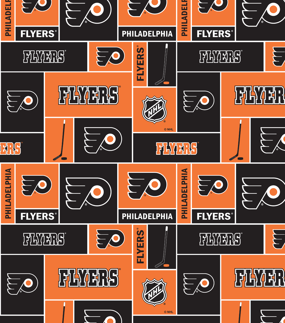 nhl cotton fabric philadelphia flyers black joann philadelphia flyer images