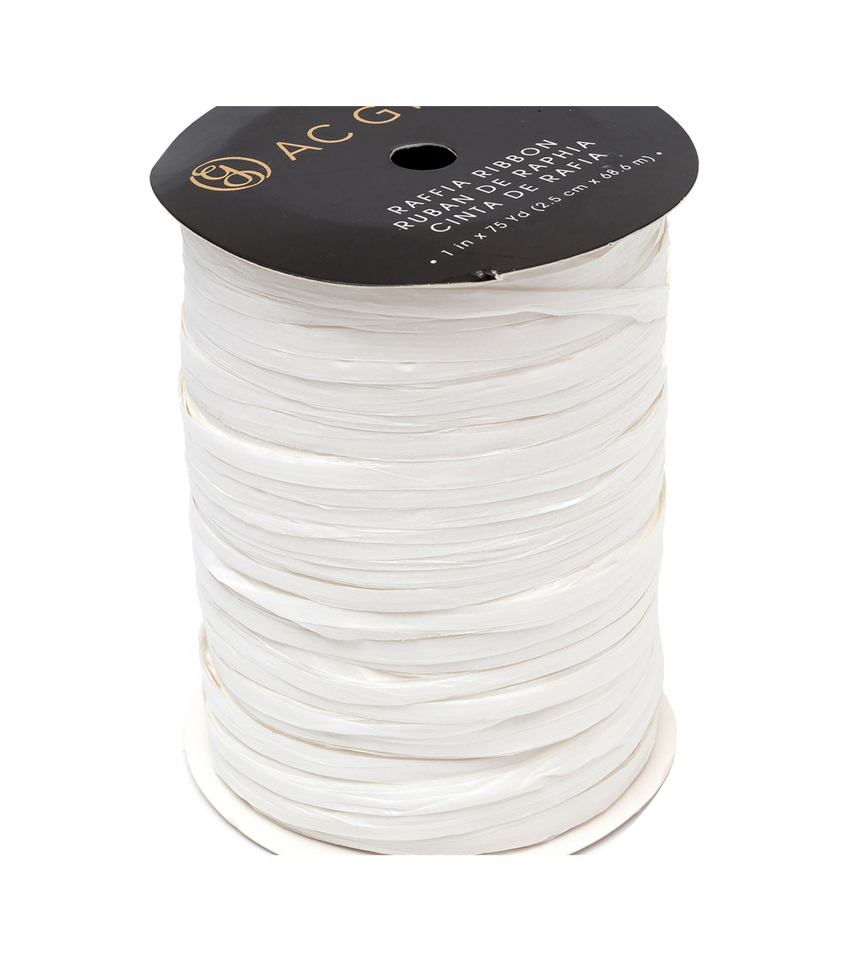 Raffia Ribbon 1 X75yd White Joann Raffia Ribbon 1 U0022x75yd White