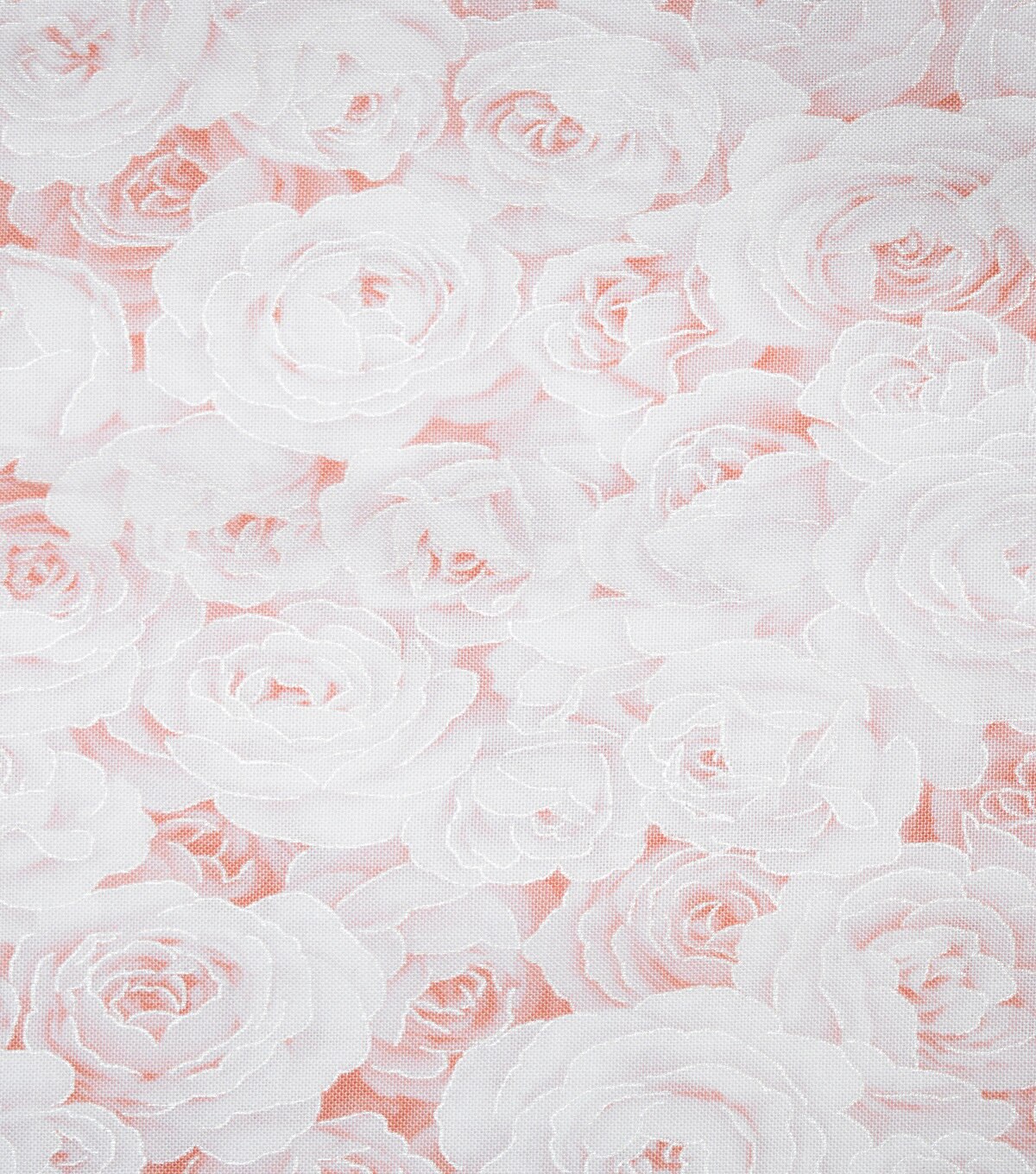Roses Quilt Metallic Cotton Fabric by Keepsake Calico | JOANN