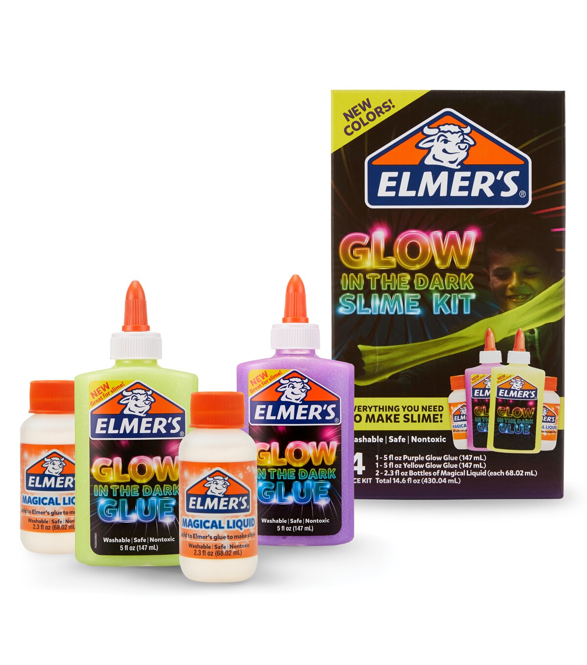 Elmers Slime Glow Activator Kit 2