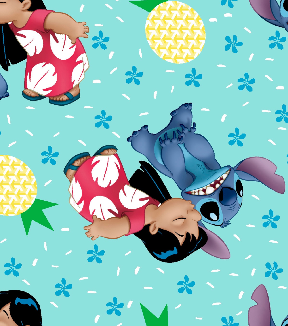Disney Lilo & Stitch Cotton Fabric -Ohana Means Family | JOANN