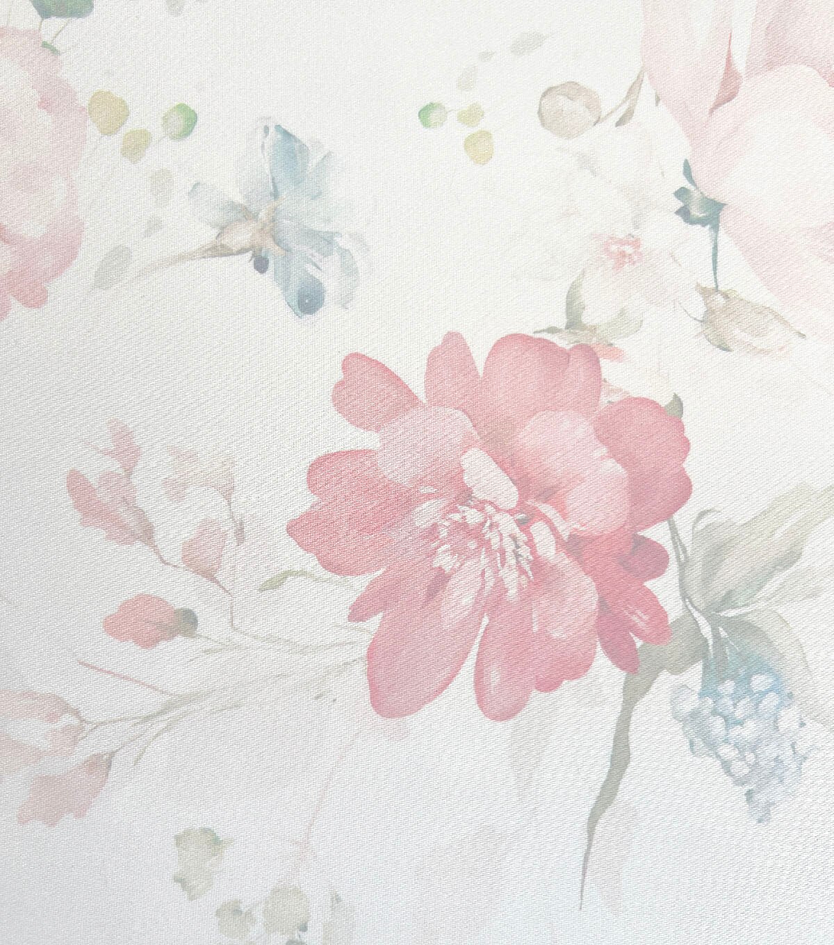 Floral Satin Fabric -  Canada