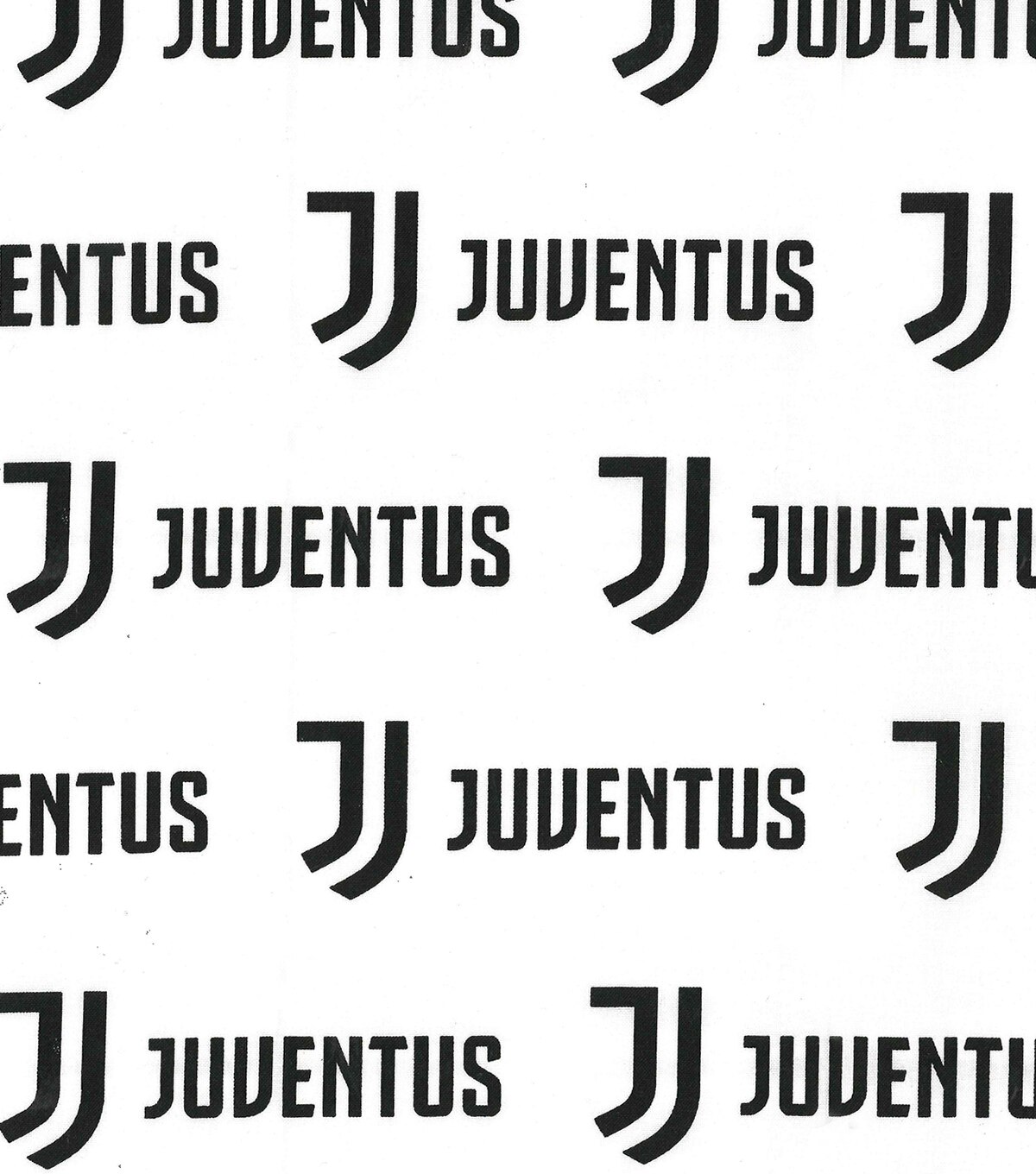 Juventus Football Club Cotton Fabric Logo Joann