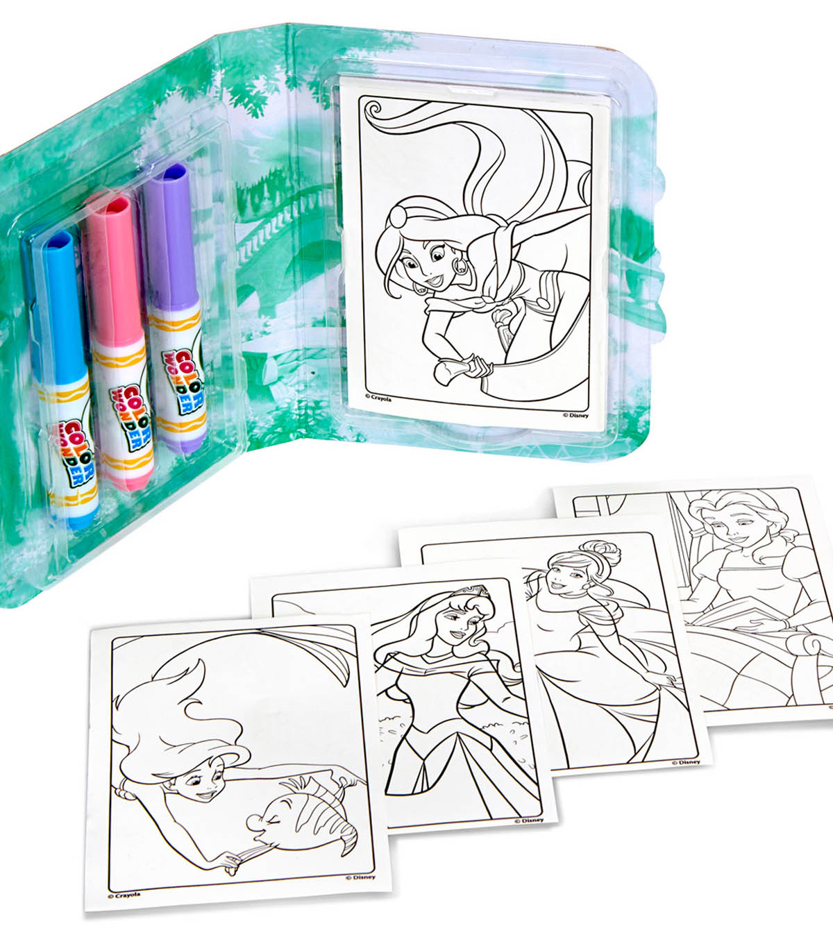 Crayola Color Wonder On The Go Coloring Kit Disney Princess | JOANN