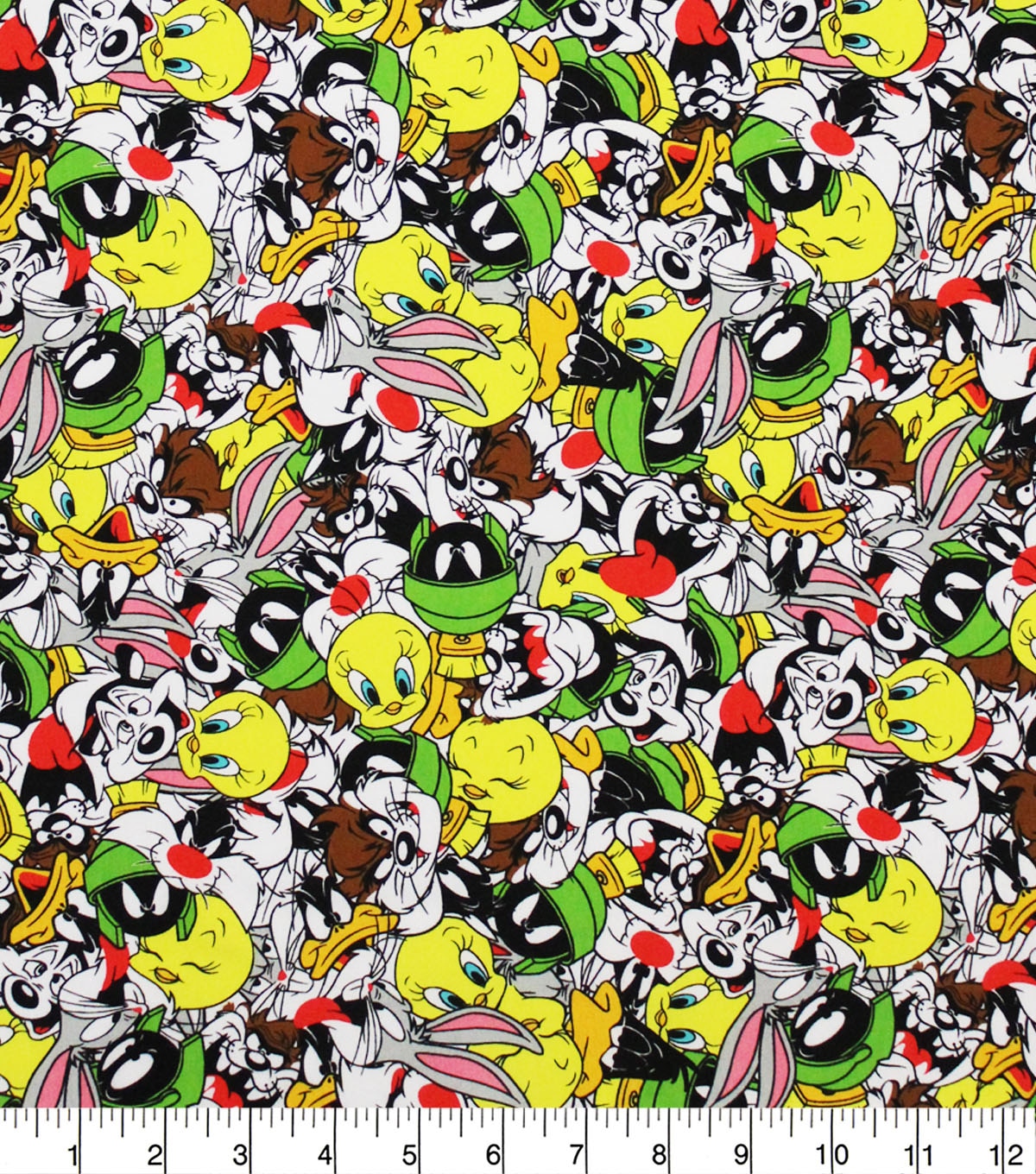 Looney Tunes Cotton Fabric Packed Characters | JOANN - A Day At The Links Looney Tunes Value