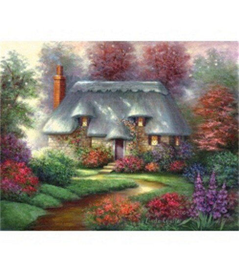 Acrylic Painting Masterpiece Set 16 X20 Romantic Cottage Joann