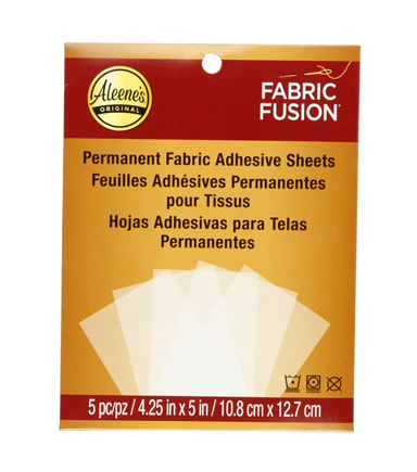 aleenes fabric fusion sheets peel stick 5 pkg joann stick it adhesive sheets