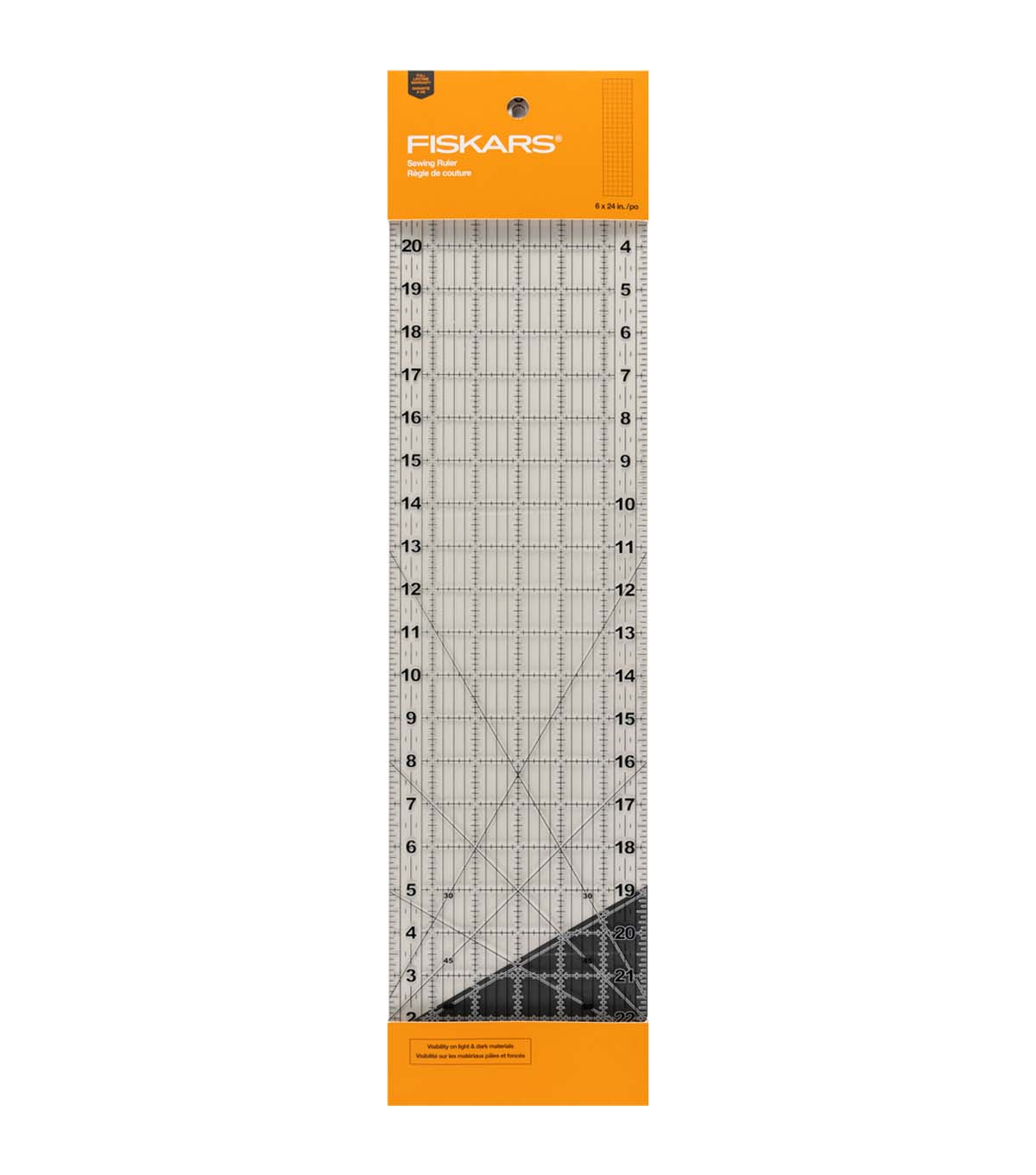 fiskars coastal 6x24 ruler