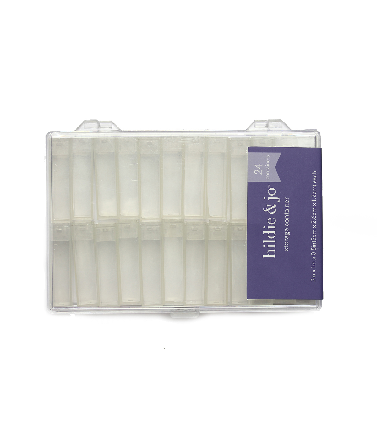 Darice Bead Storage System With Flip Top Lids