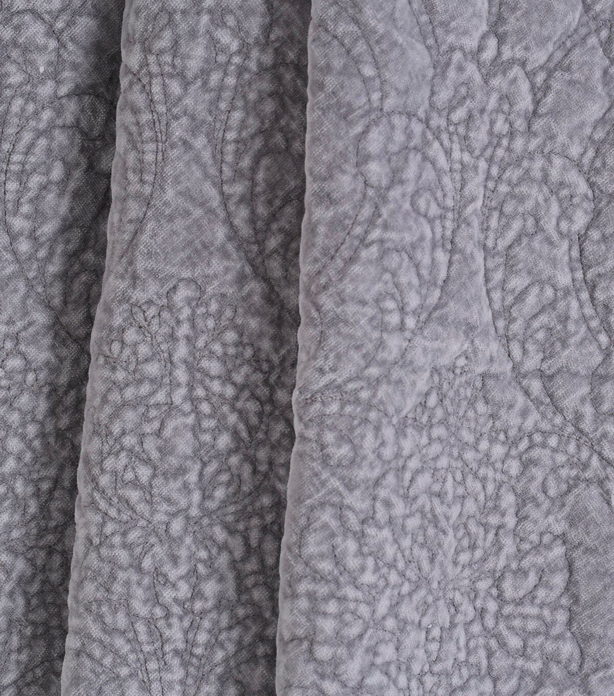 Lightweight Décor Fabric Grey Stone Wash Velour | JOANN