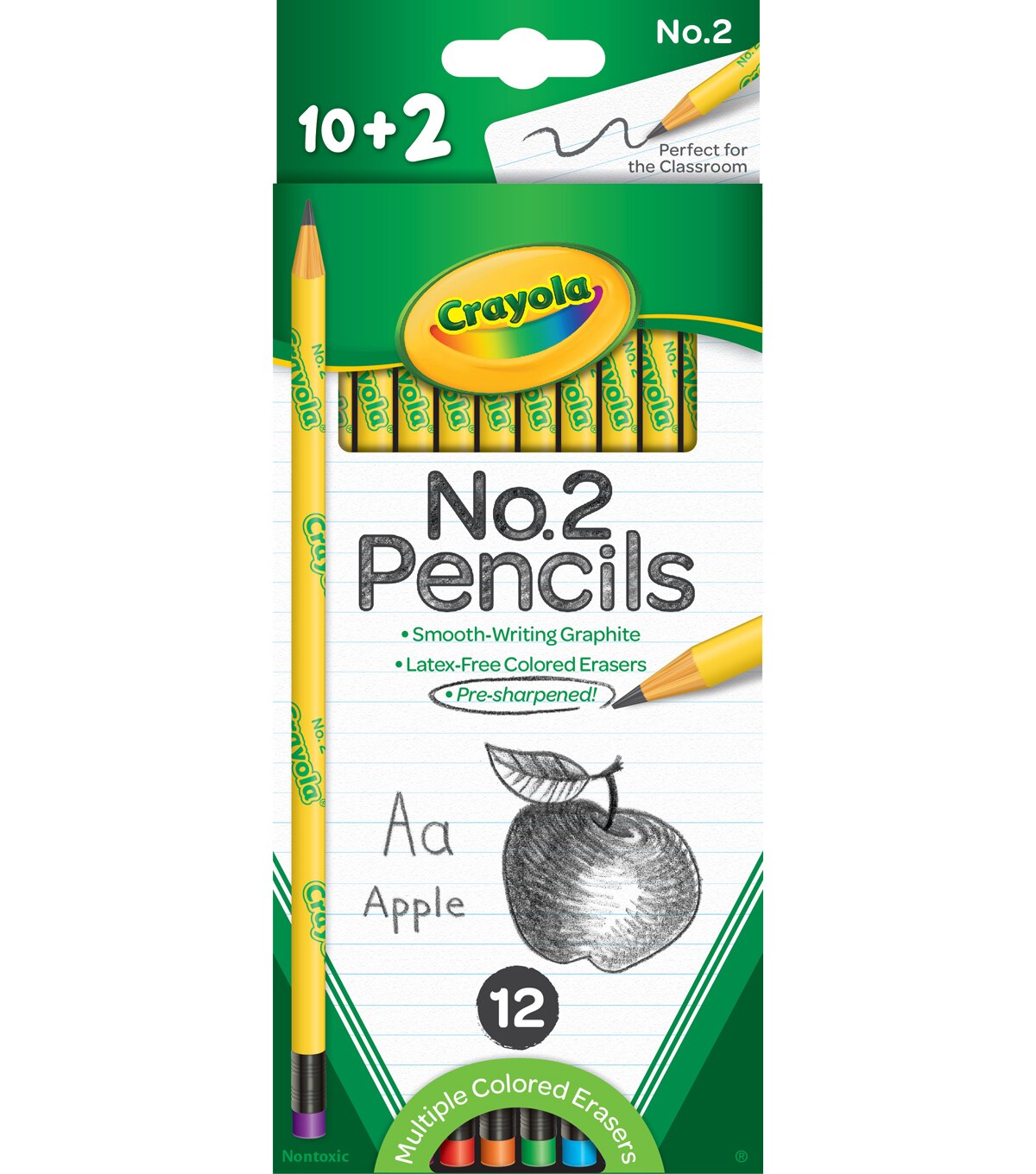 Crayola No 2 Pencils 12pk Joann