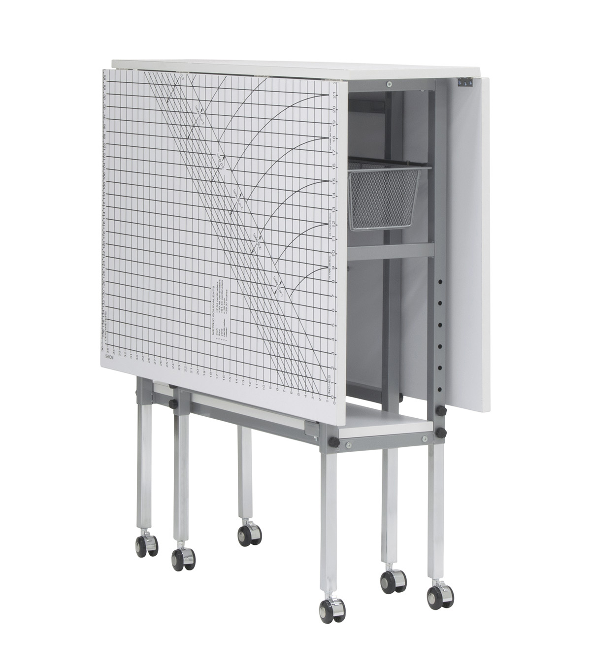 Studio Designs Sew Ready Cutting Table with Grid-White | JOANN
