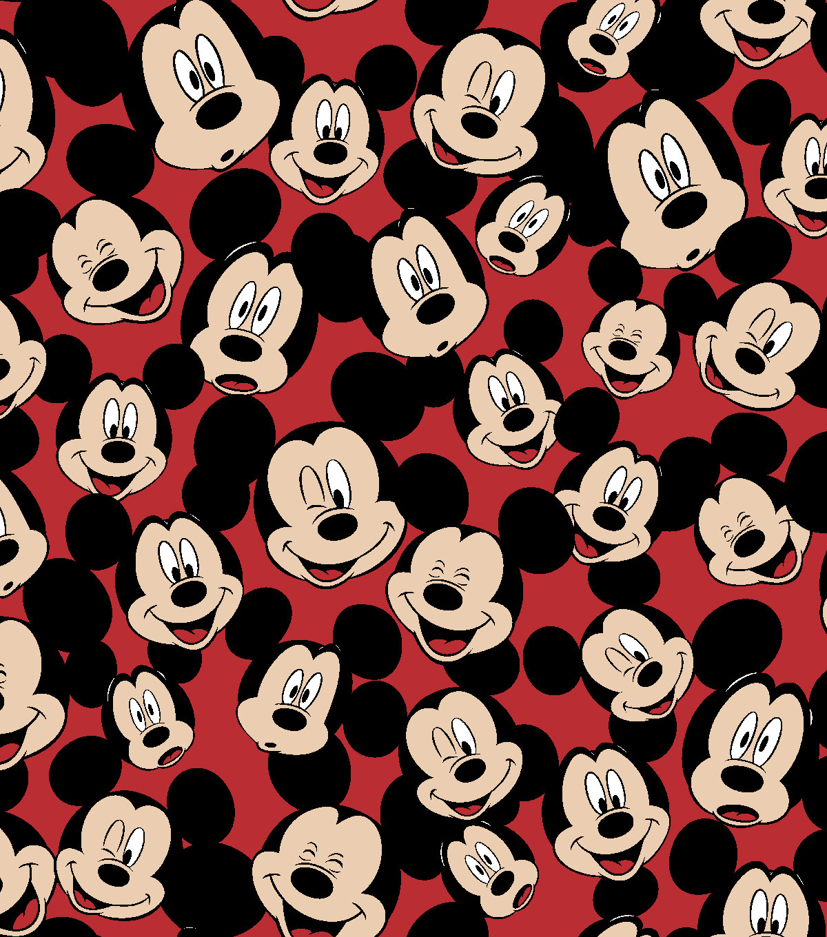 disney mickey mouse fleece fabric 59 tossed mickey heads mickey font