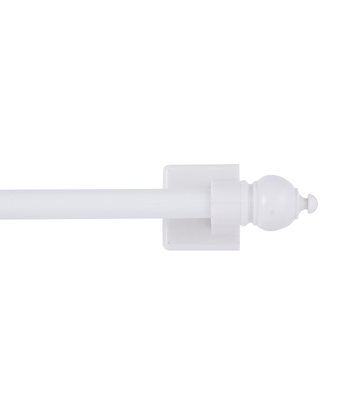 Levolor Magnetic Rod 16 28 Satin Nickel Joann Kenney 16 U0022 To 28 Petite Café Magnetic Rods White