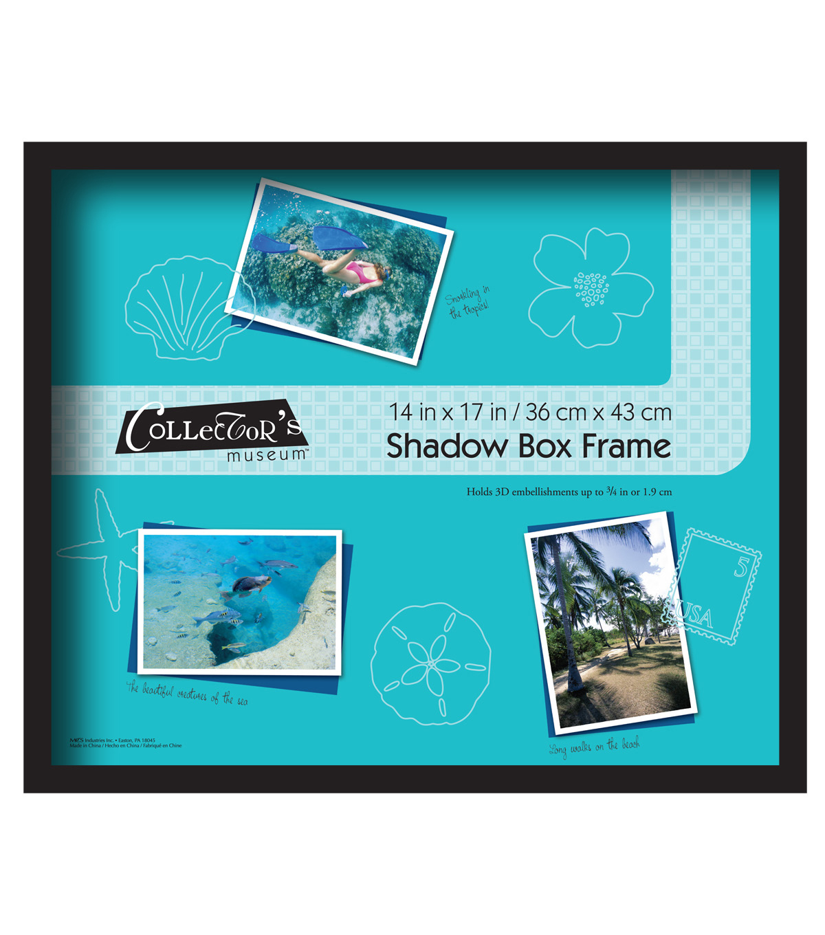 Shadowbox Frame 14 X 17 Black Joann Shadowbox Frame 14 X 17 Black Joann