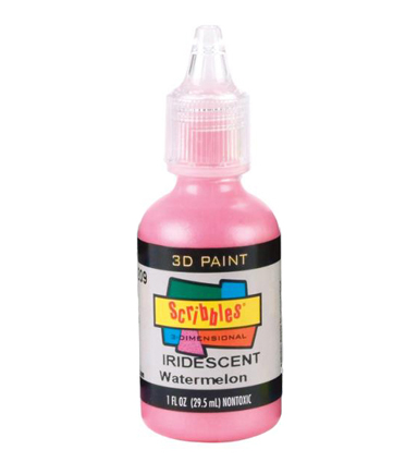 scribbles 3d fabric paint