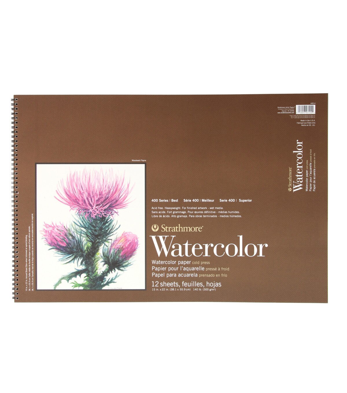 Strathmore Watercolor Paper Pad 400 Series 6