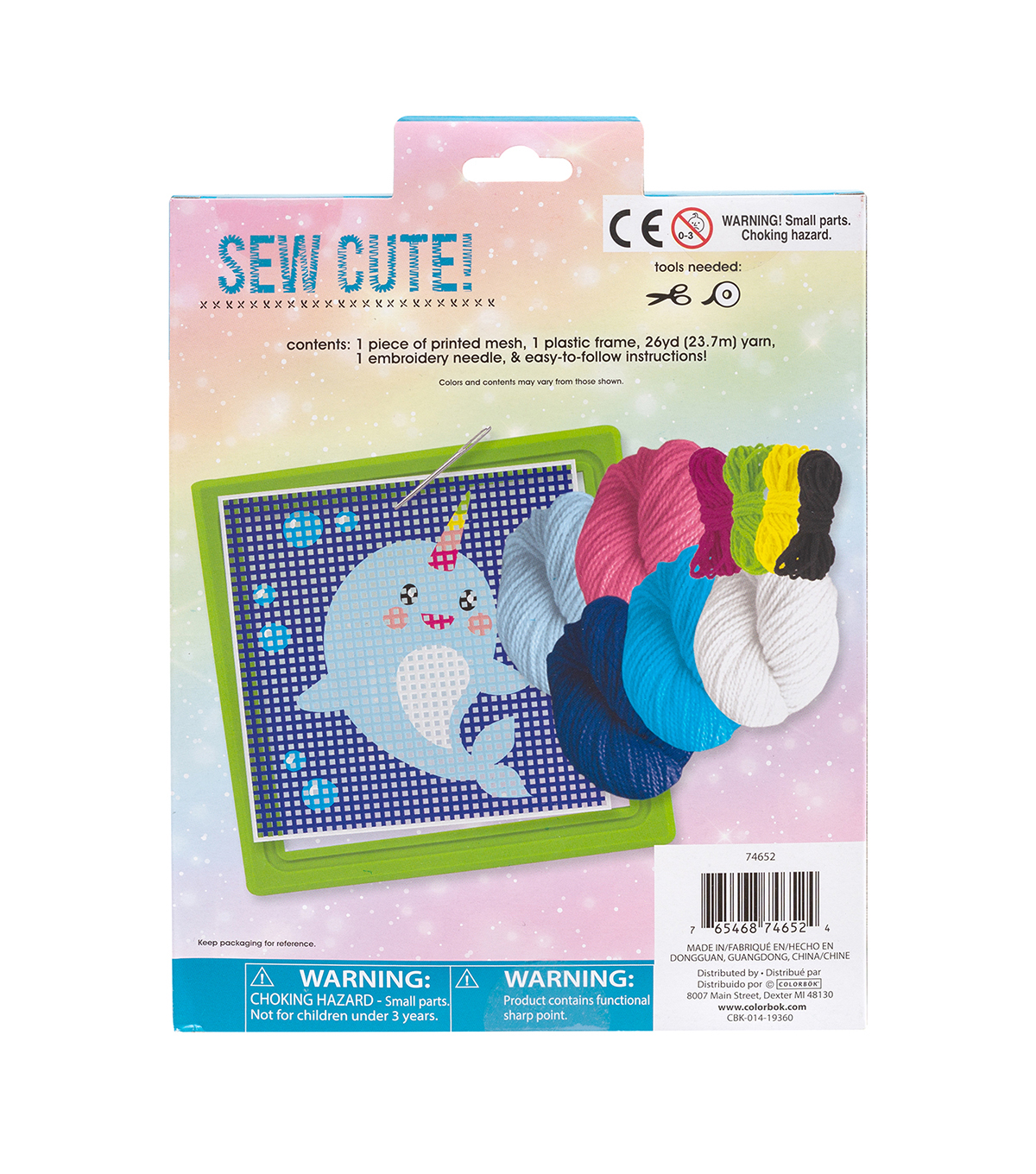 Sew Cute! Needlepoint Narwhal | JOANN