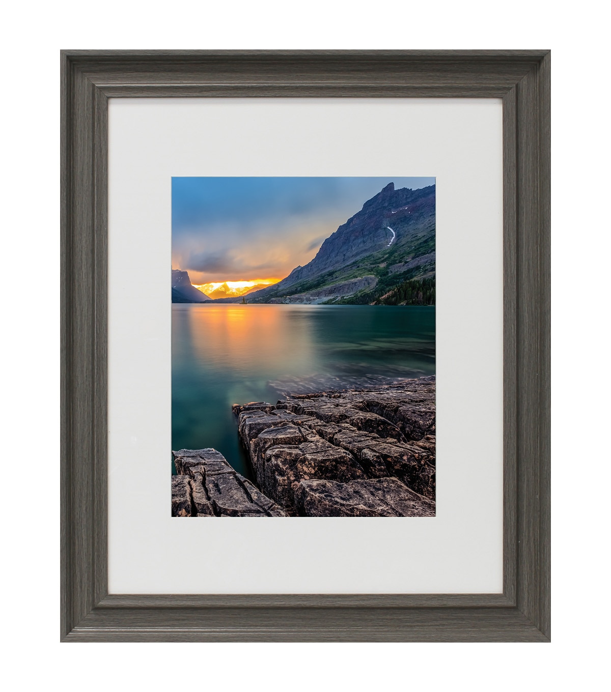 16x20 frame with mat size