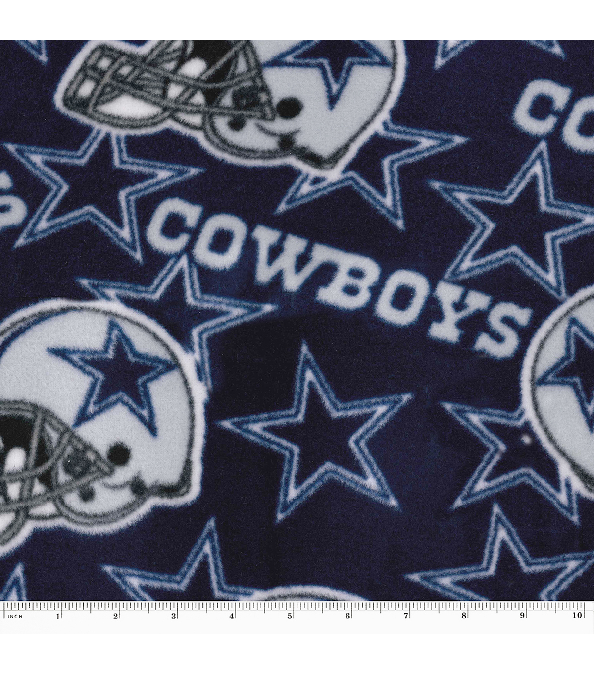 dallas cowboys fleece fabric